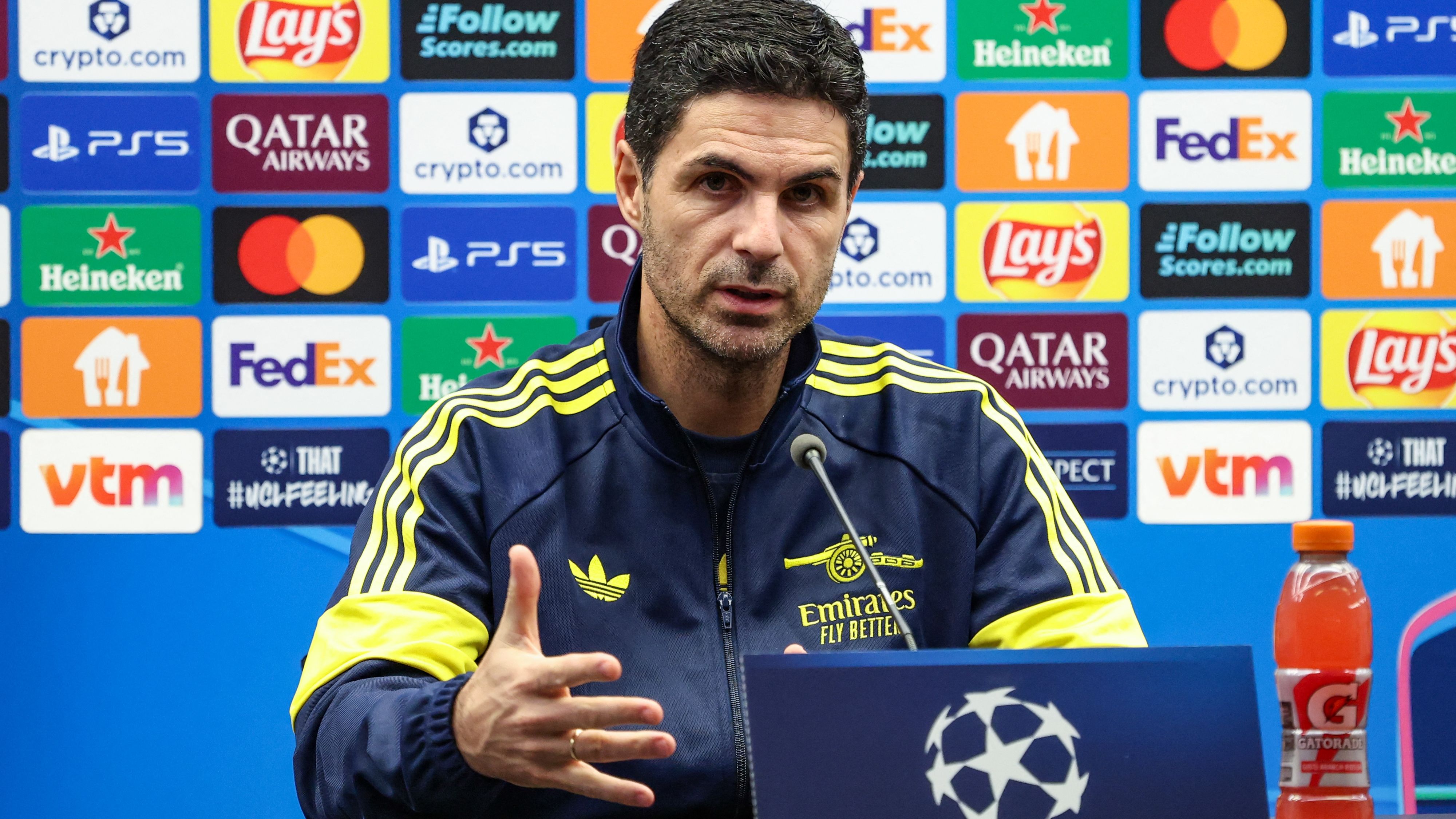 SOCCER CL D6 CLUB BRUGGE VS ARSENAL PREPARATIONS