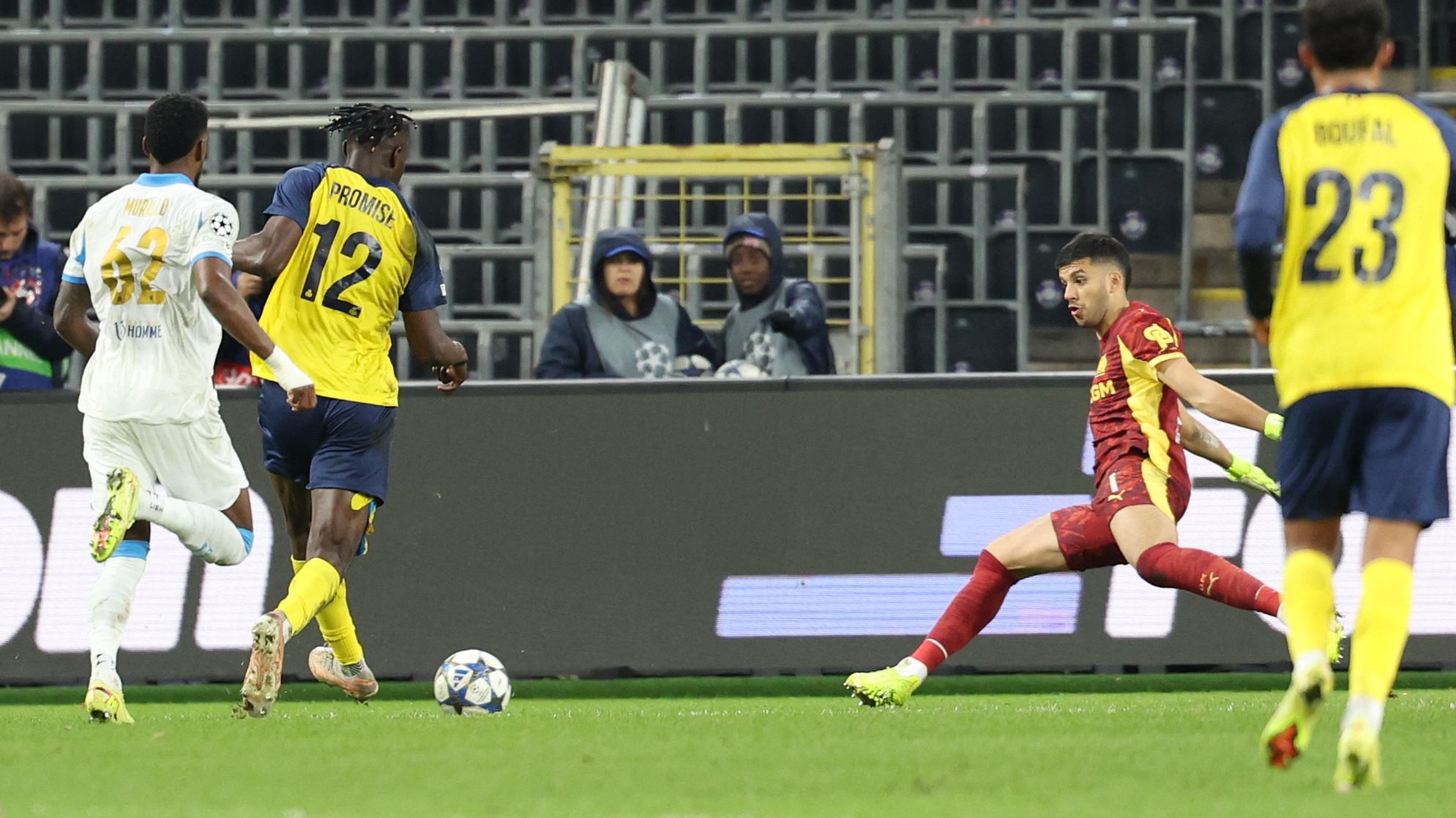 SOCCER CL D6 UNION SG VS MARSEILLE