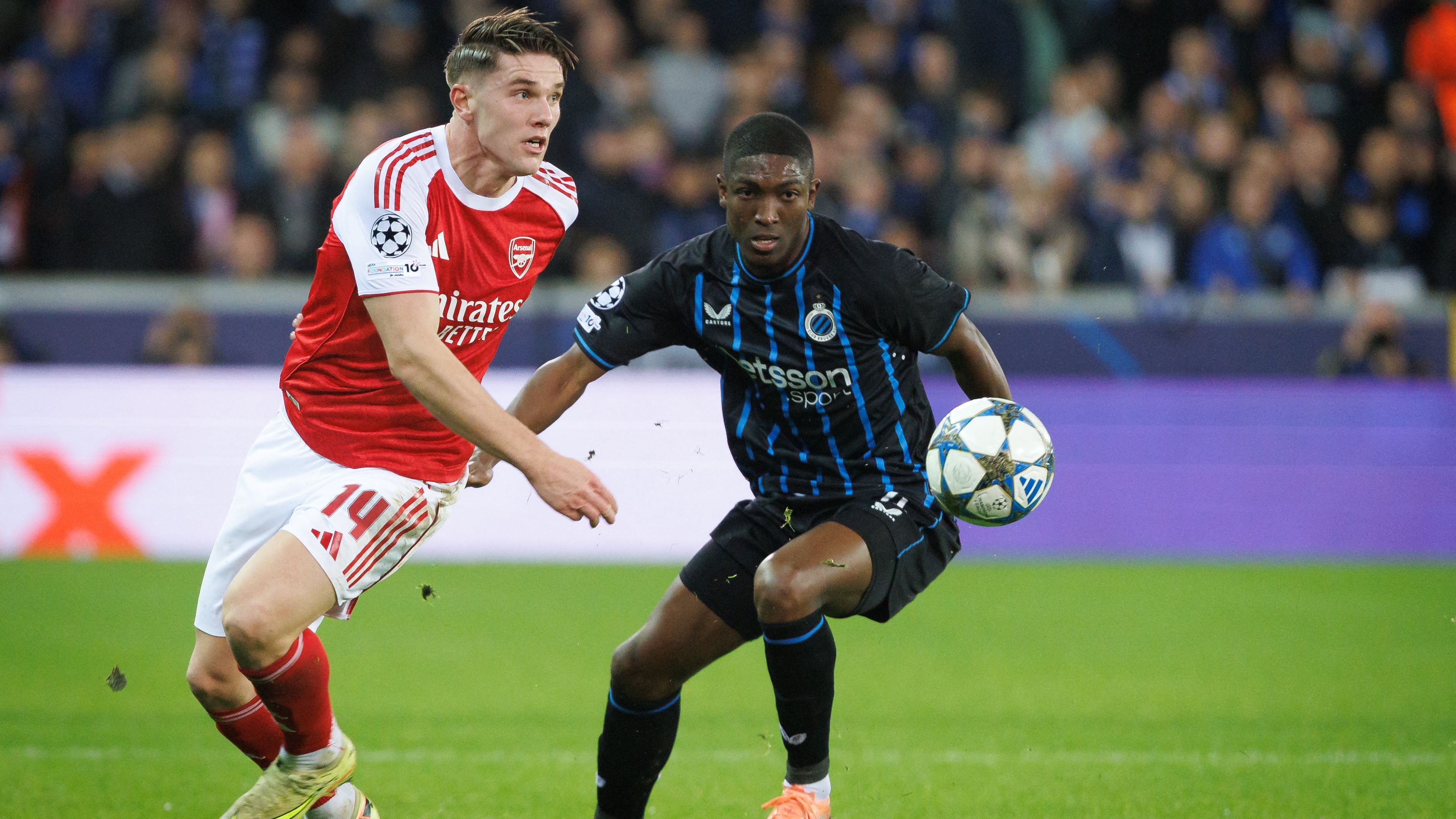 SOCCER CL D6 CLUB BRUGGE VS ARSENAL