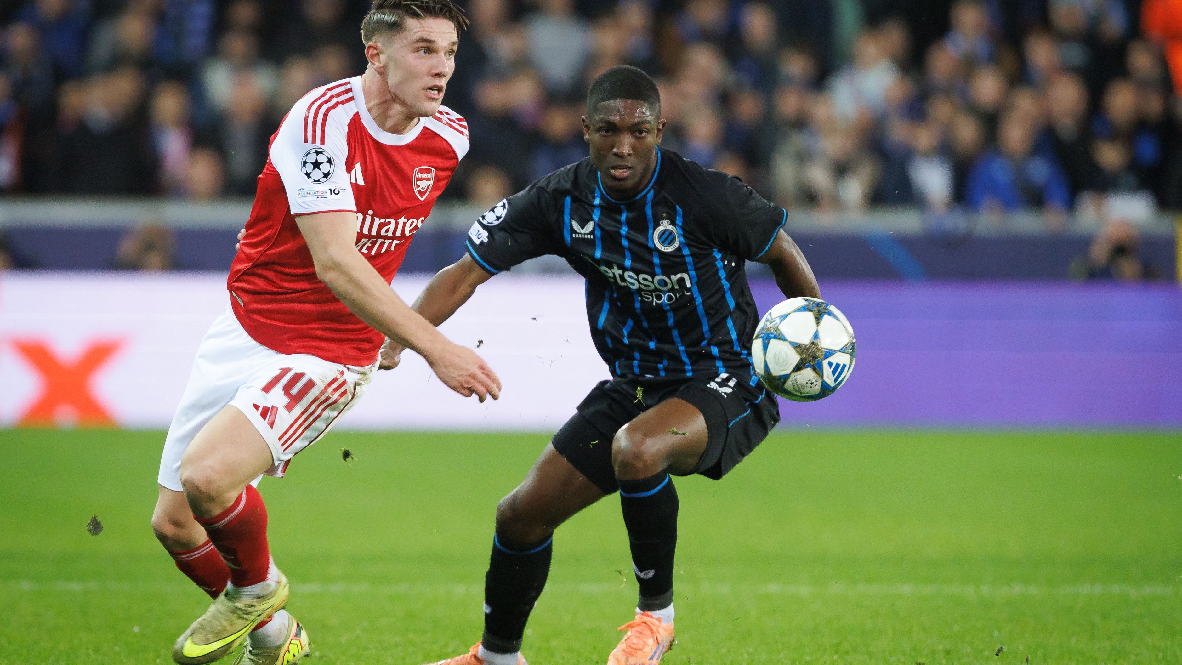 SOCCER CL D6 CLUB BRUGGE VS ARSENAL
