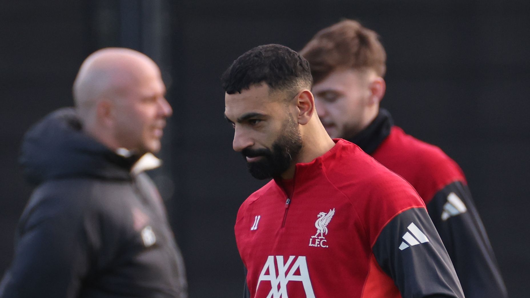 Liverpool FC Training Session And Press Conference - UEFA Champions League 2025/26 League Phase MD6