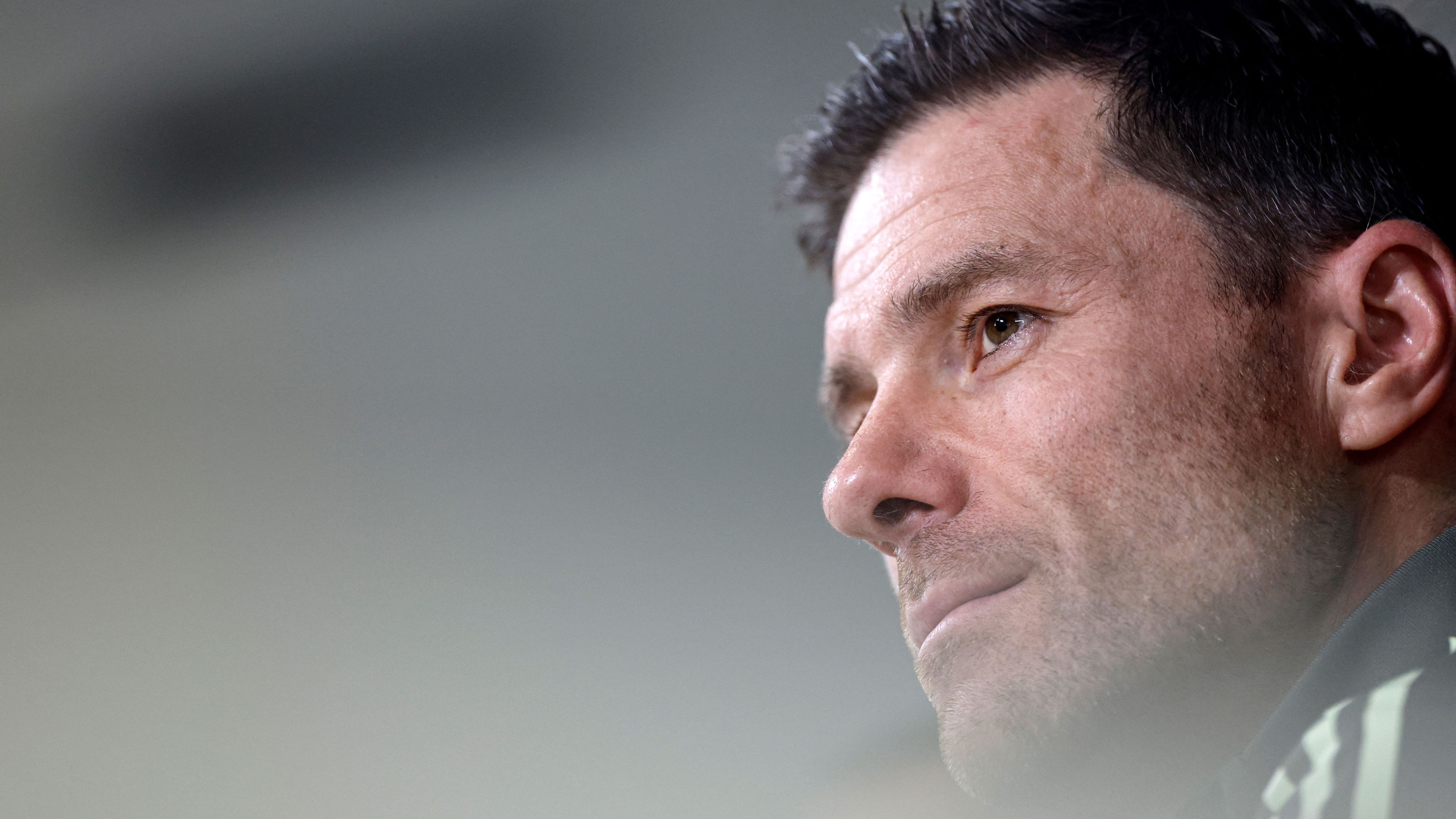 TOPSHOT-FBL-ESP-LIGA-REAL MADRID-PRESSER