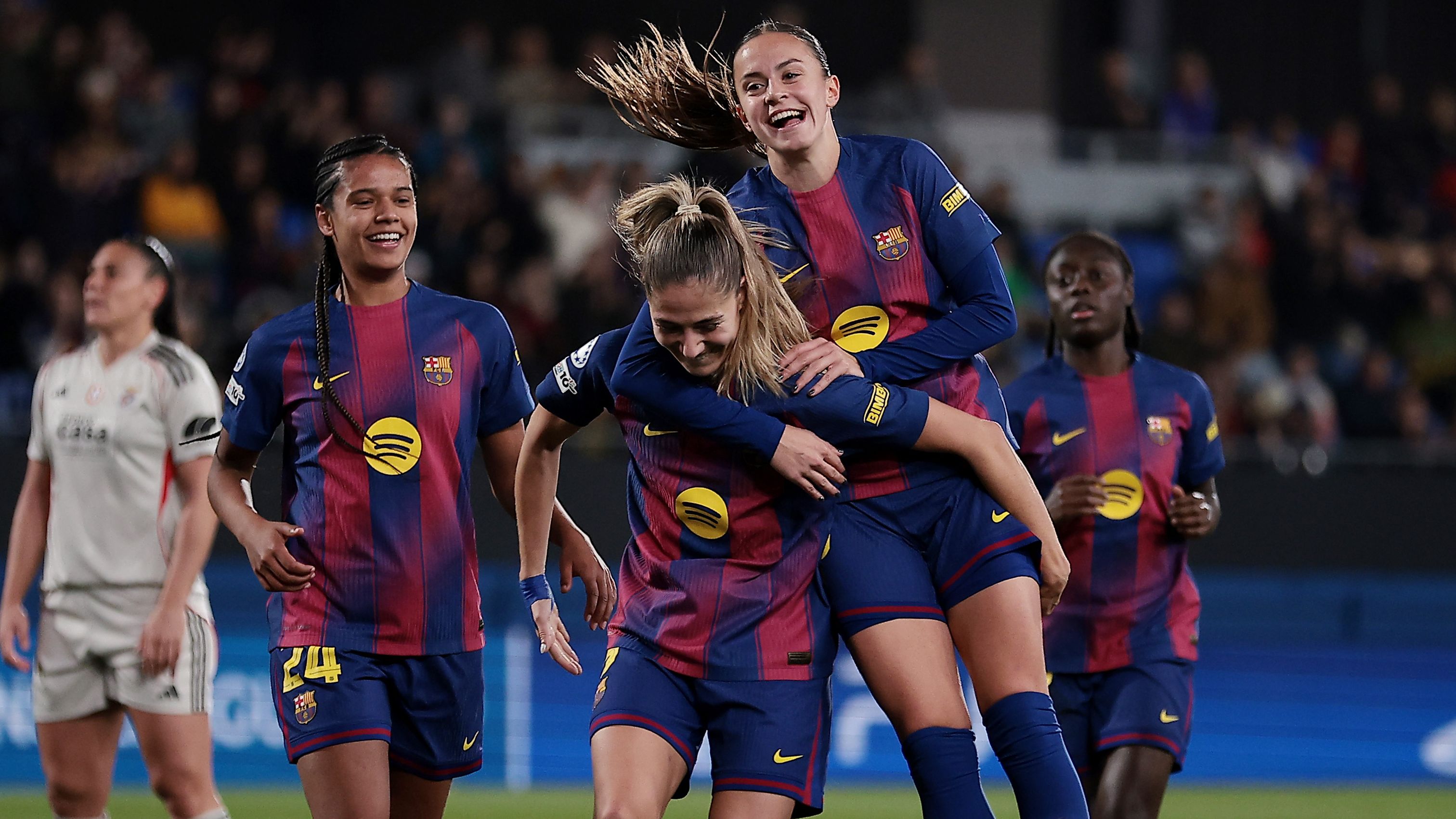 FC Barcelona v SL Benfica - UEFA Women's Champions League 2025/26 League Phase MD5
