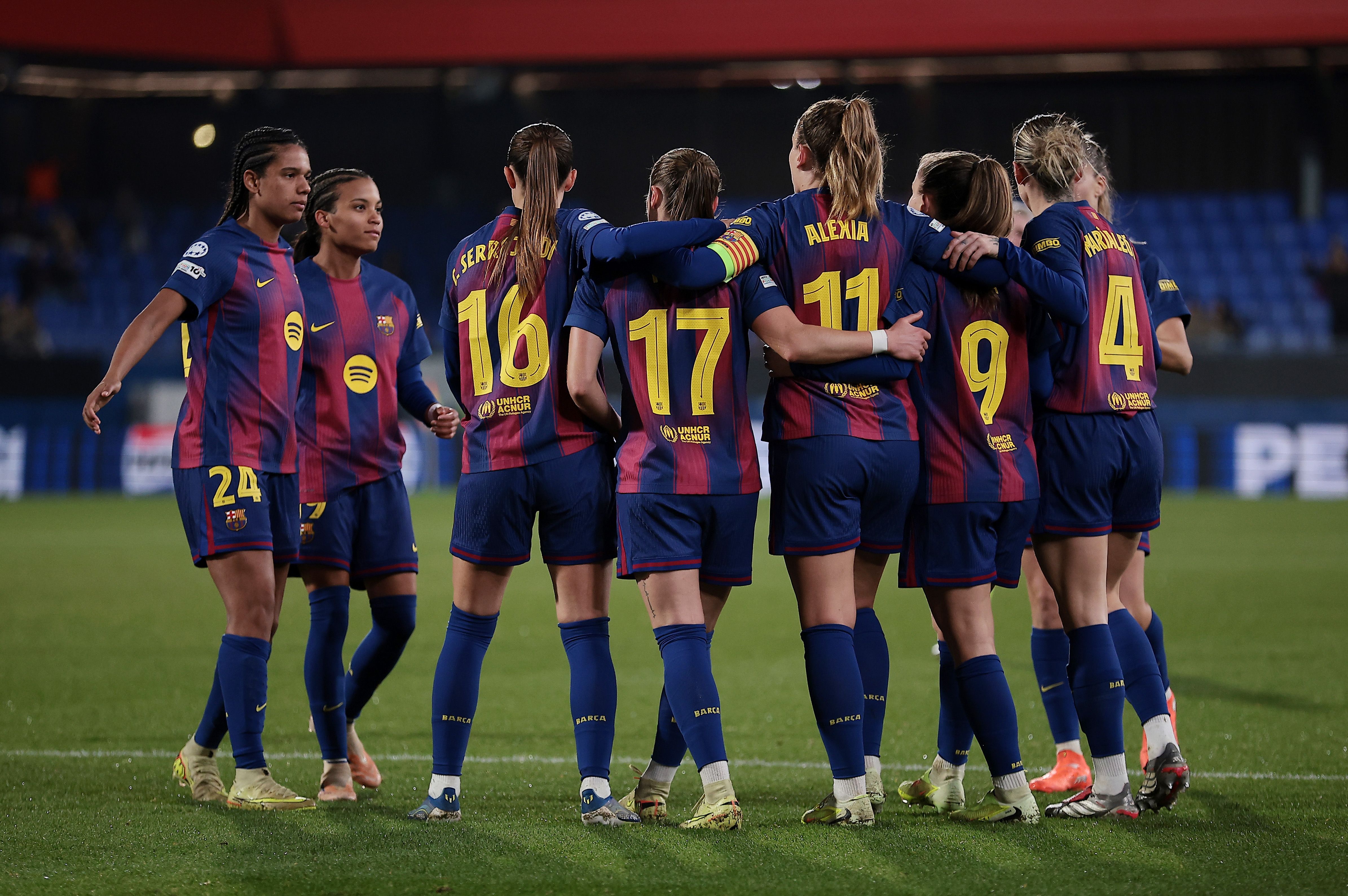 FC Barcelona v SL Benfica - UEFA Women's Champions League 2025/26 League Phase MD5