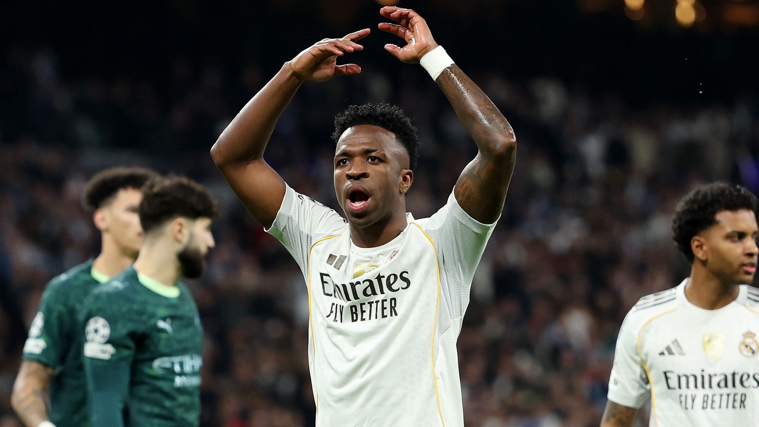 Why Real Madrid and Vinicius Jr were denied penalty against Man City despite obvious foul as Pep Guardiola breathes sigh of relief - explained