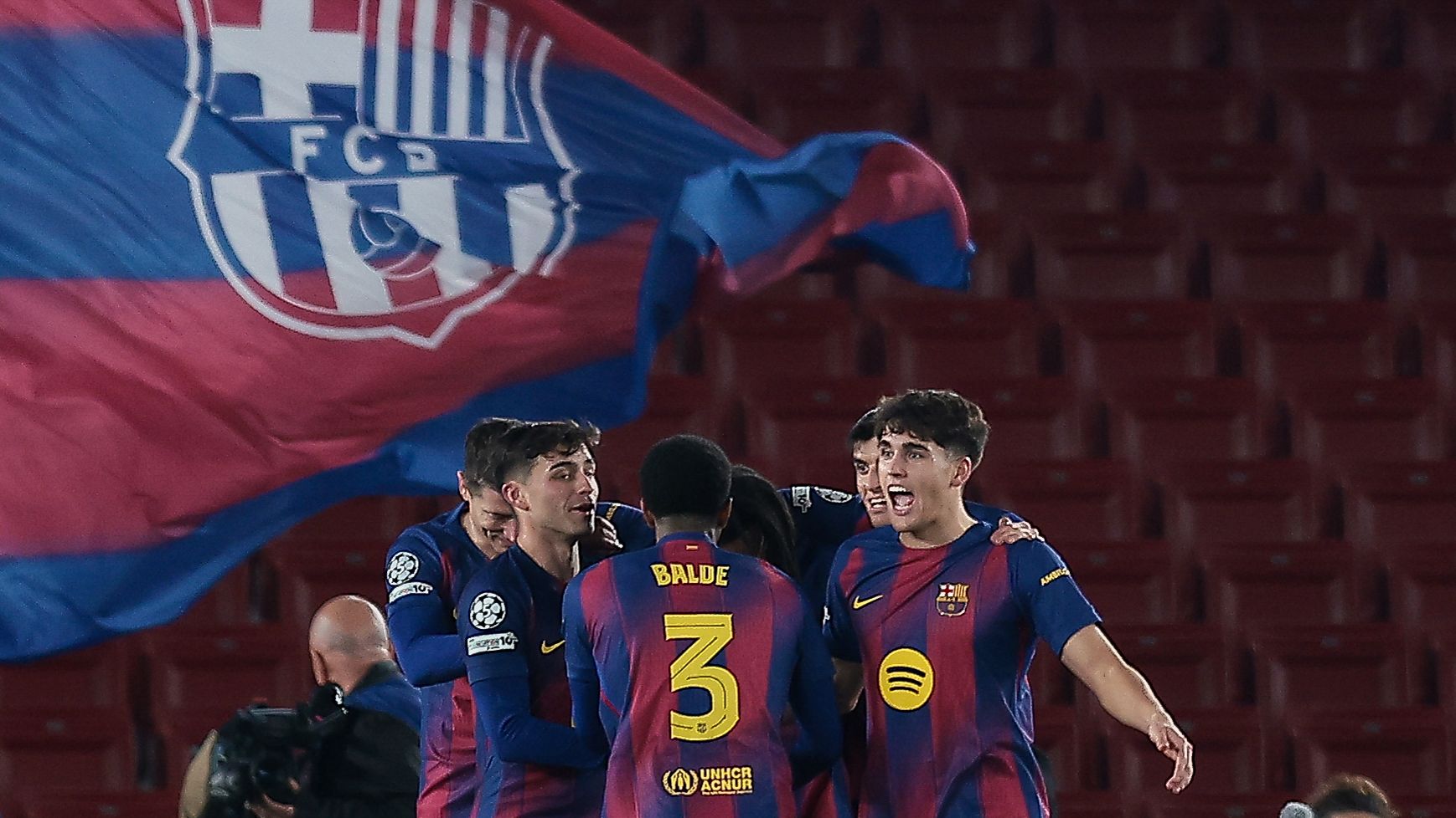 FC Barcelona v Eintracht Frankfurt - UEFA Champions League 2025/26 League Phase MD6