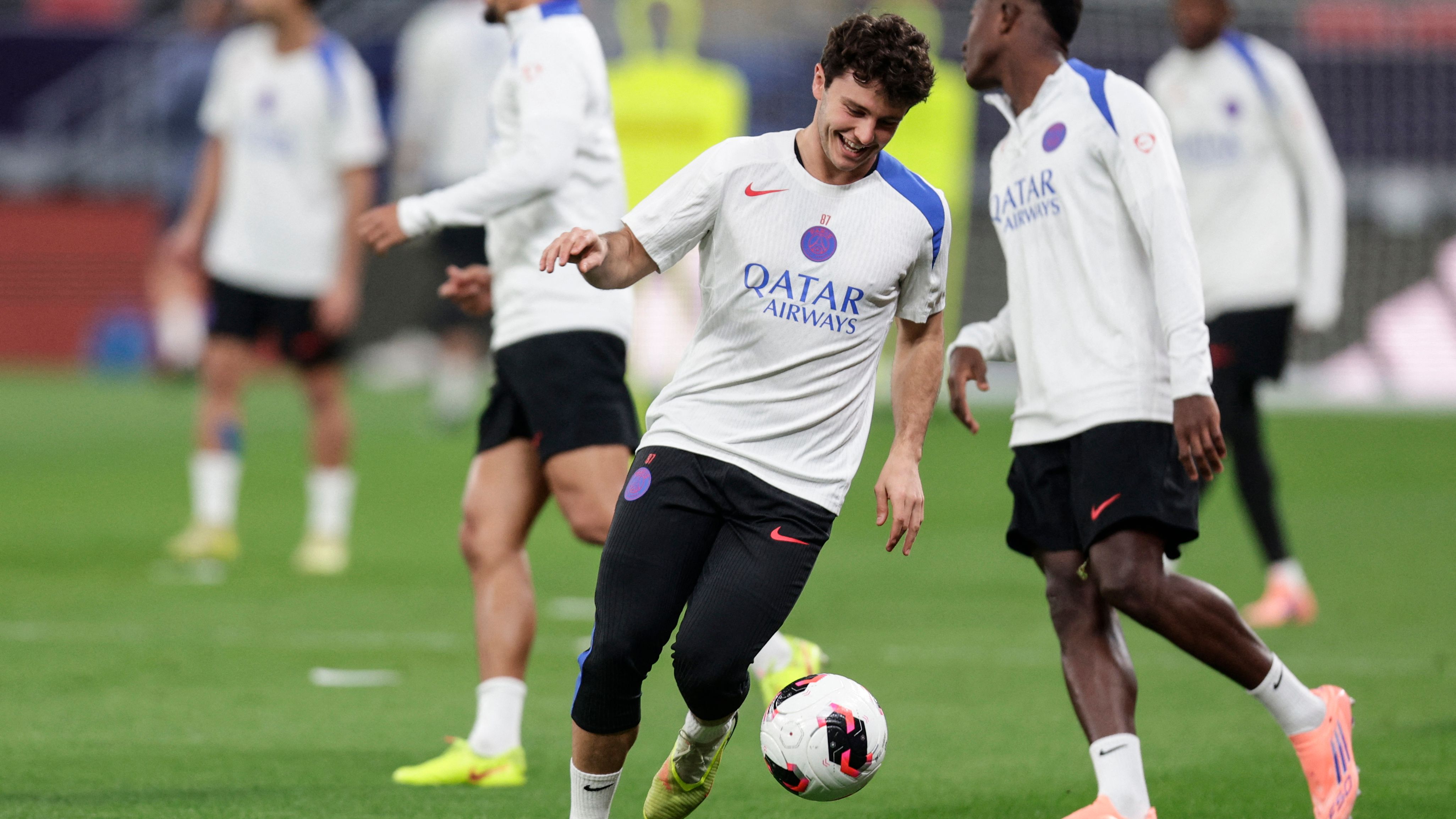 FBL-FIFA-QAT-PSG-FLAMENGO-TRAINING