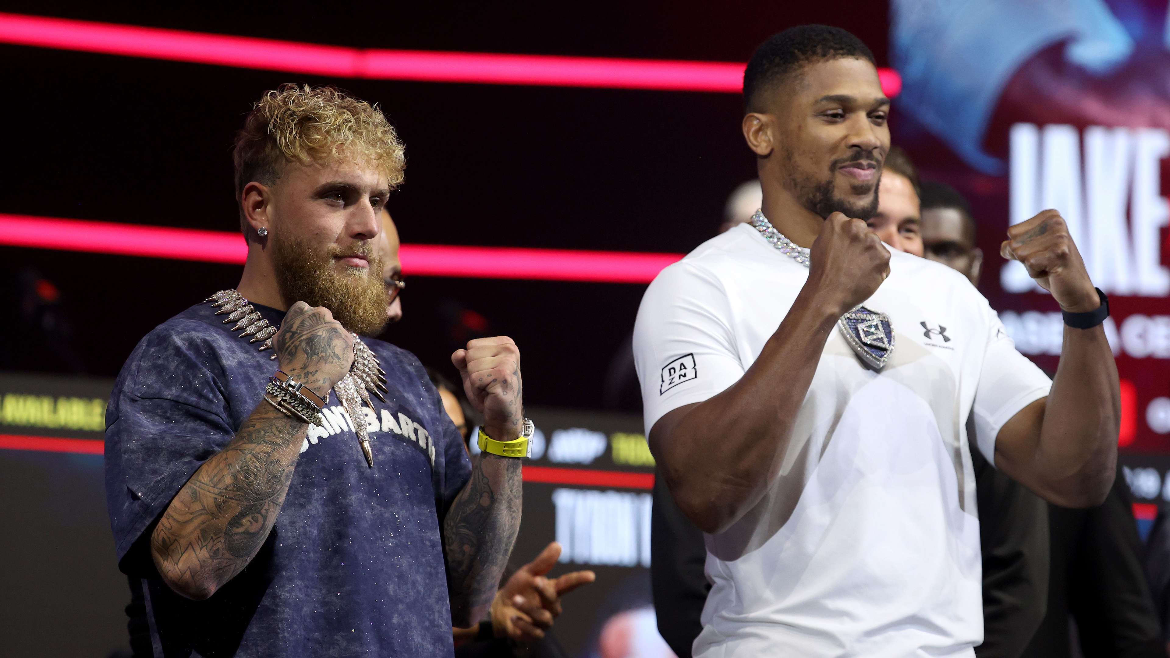 Jake Paul v Anthony Joshua - Press Conference