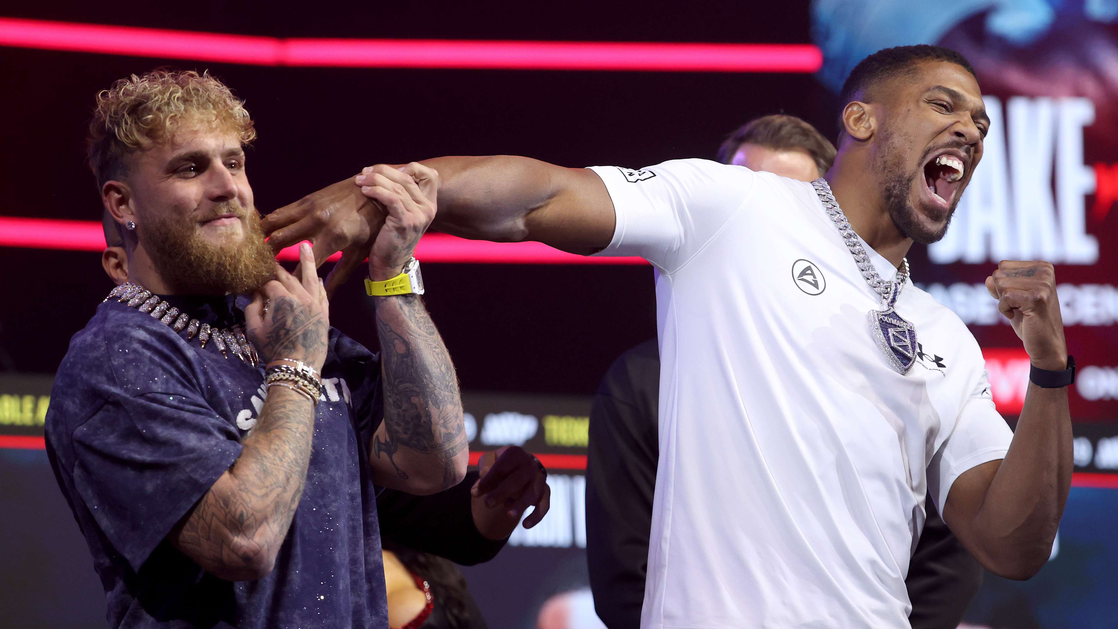 Jake Paul v Anthony Joshua - Press Conference