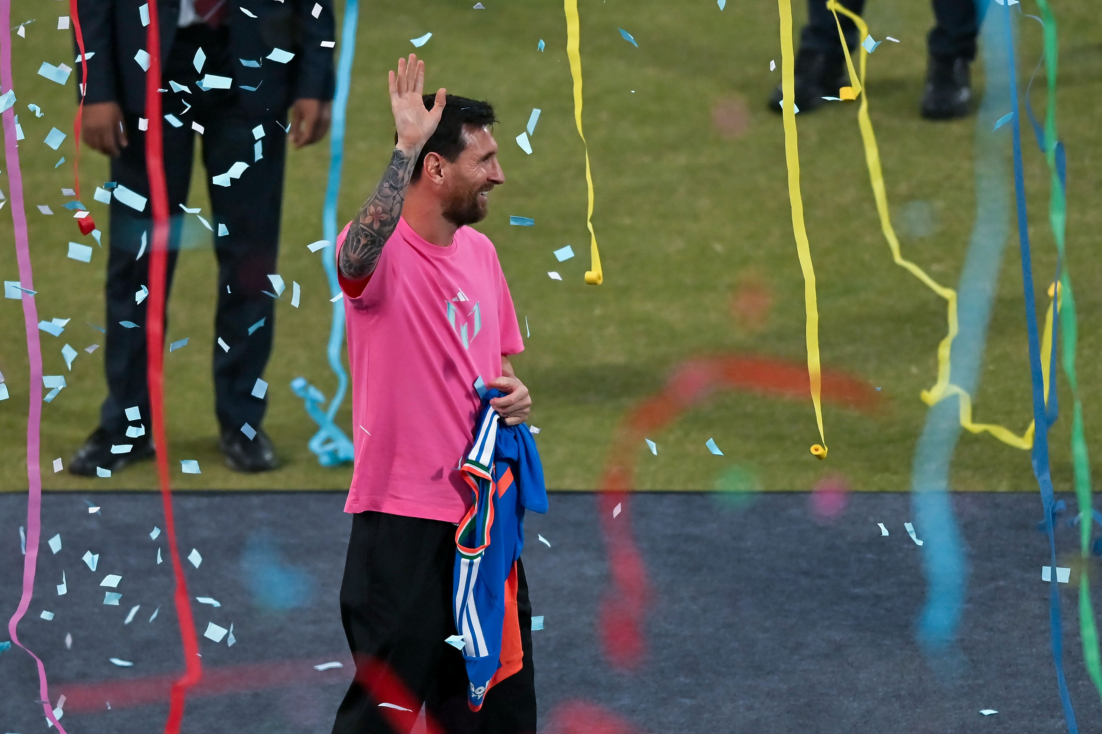 Lionel Messi Visits India