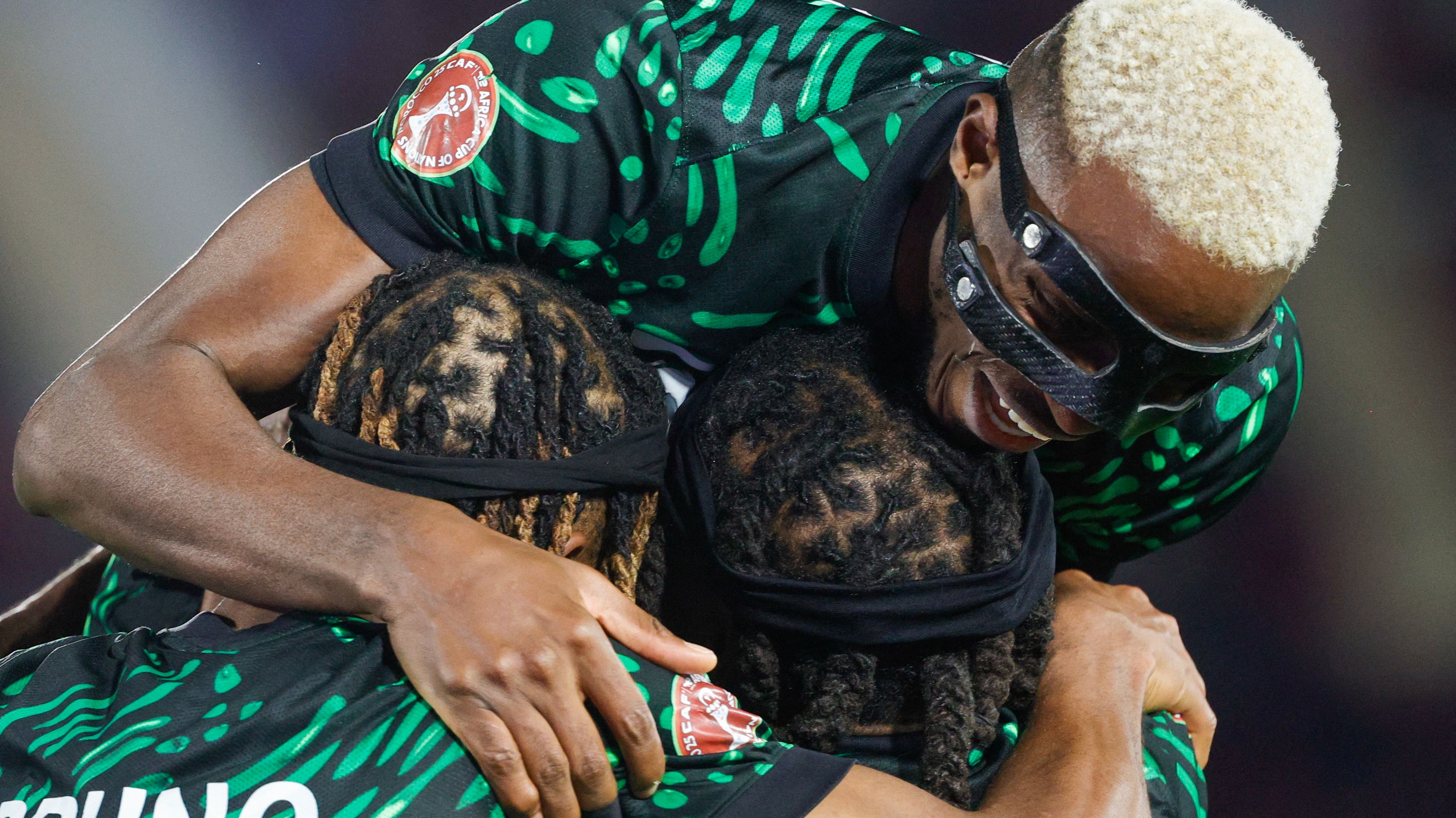 Five-goal thriller in Afcon as Lookman inspired Nigeria to a nail-biting win over Tunisia