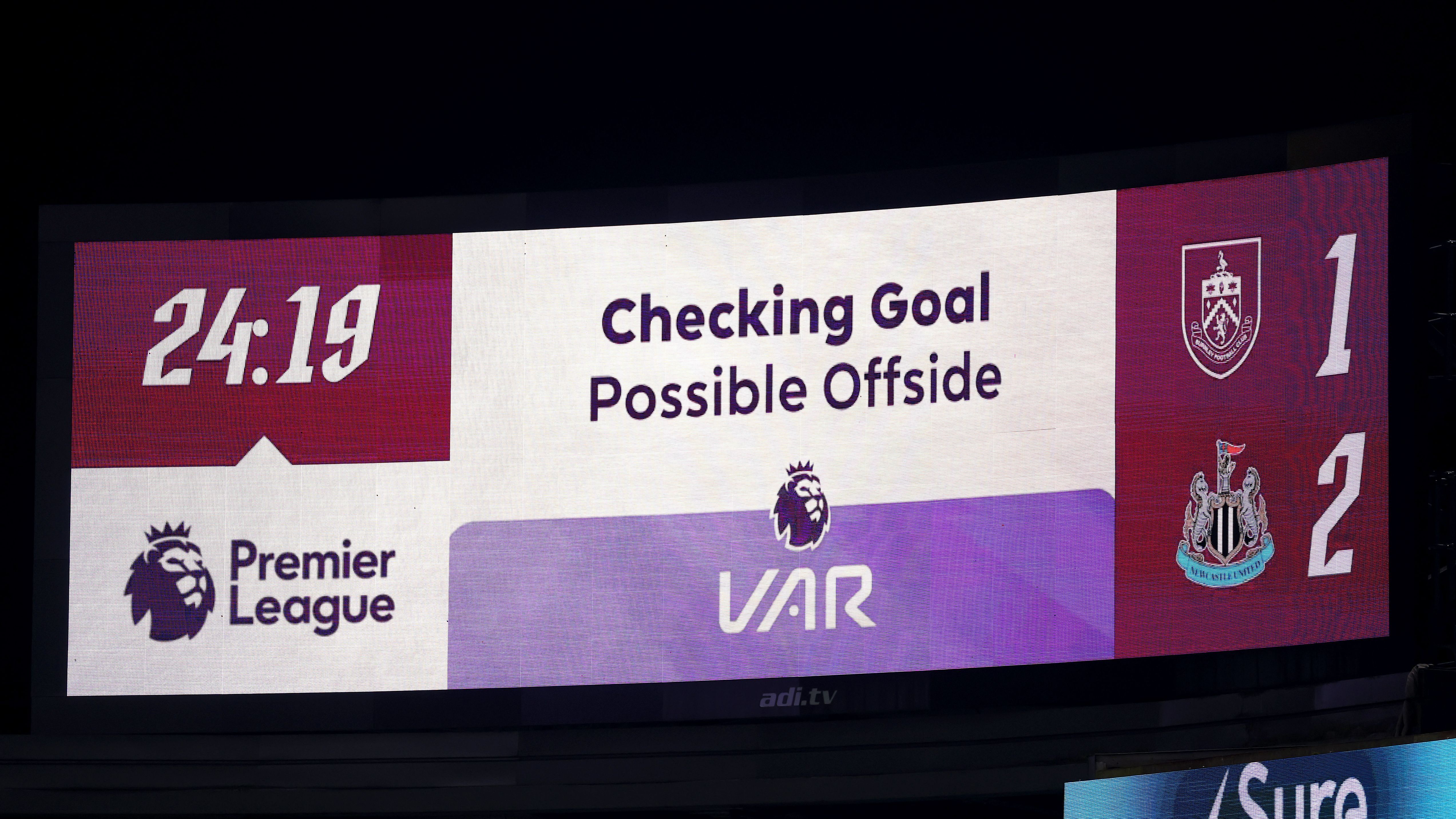 Burnley v Newcastle United - Premier League