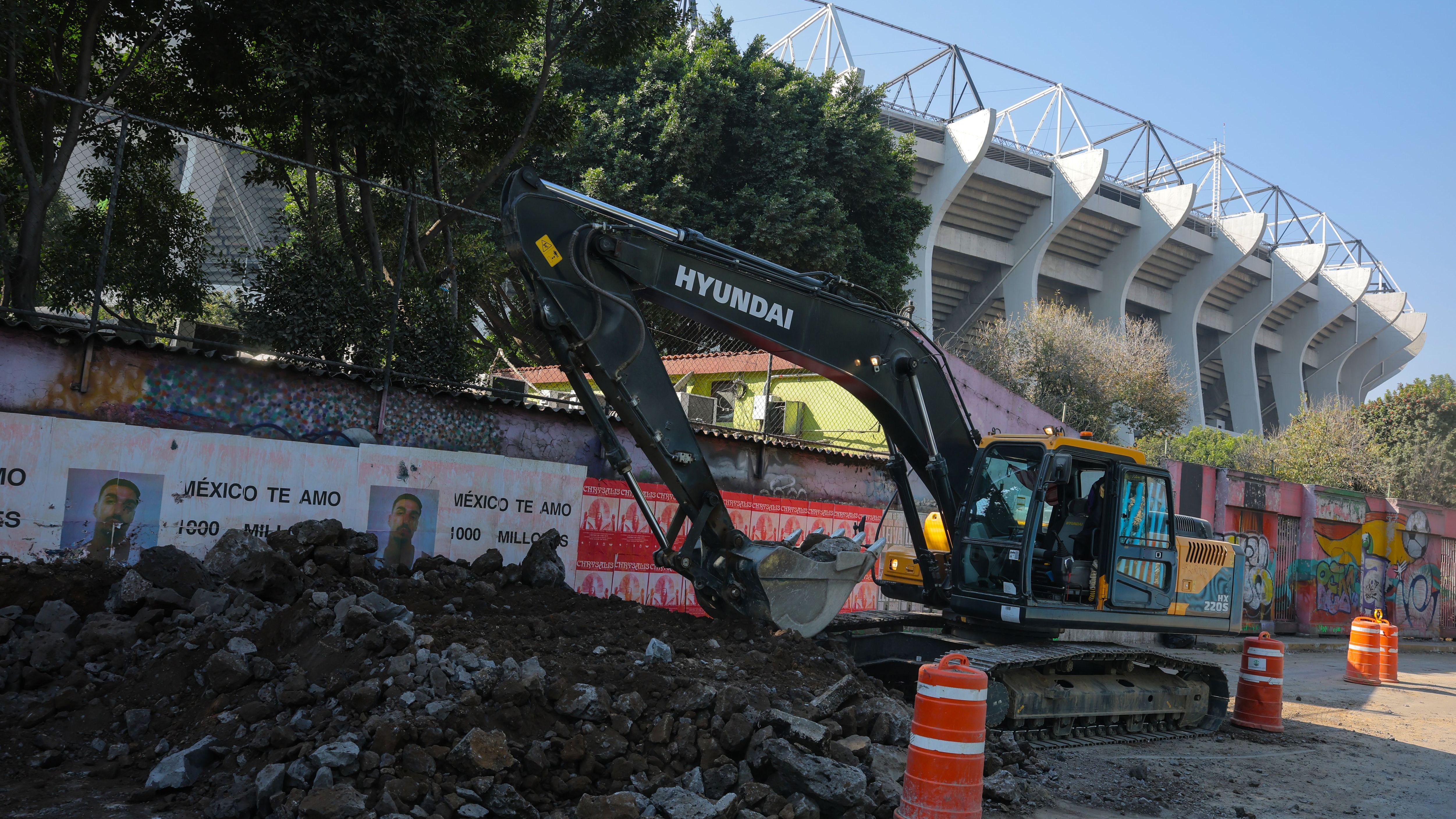 Aerial Views Of Banorte Stadium Ahead 2026 FIFA World Cup