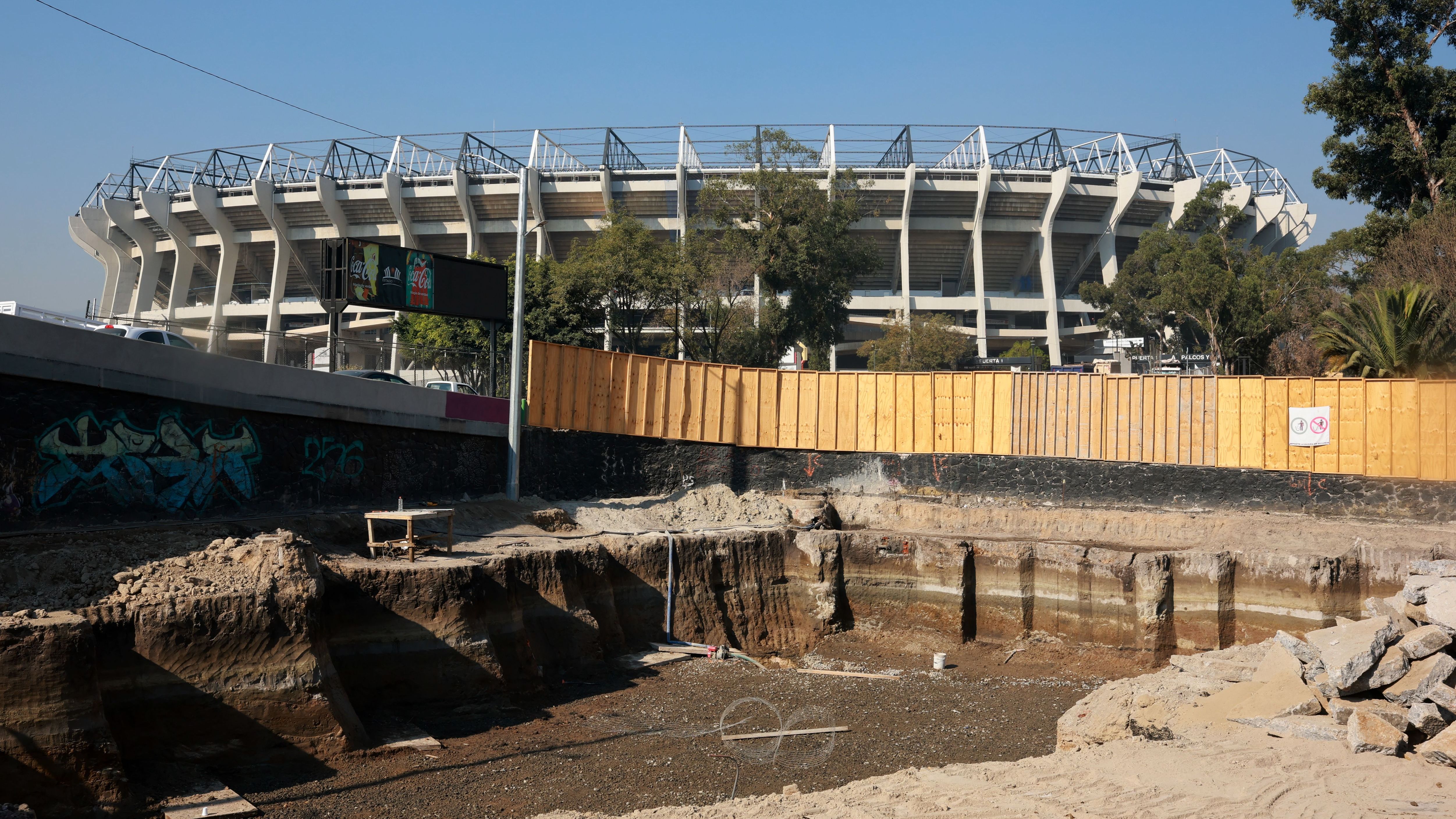 Aerial Views Of Banorte Stadium Ahead 2026 FIFA World Cup