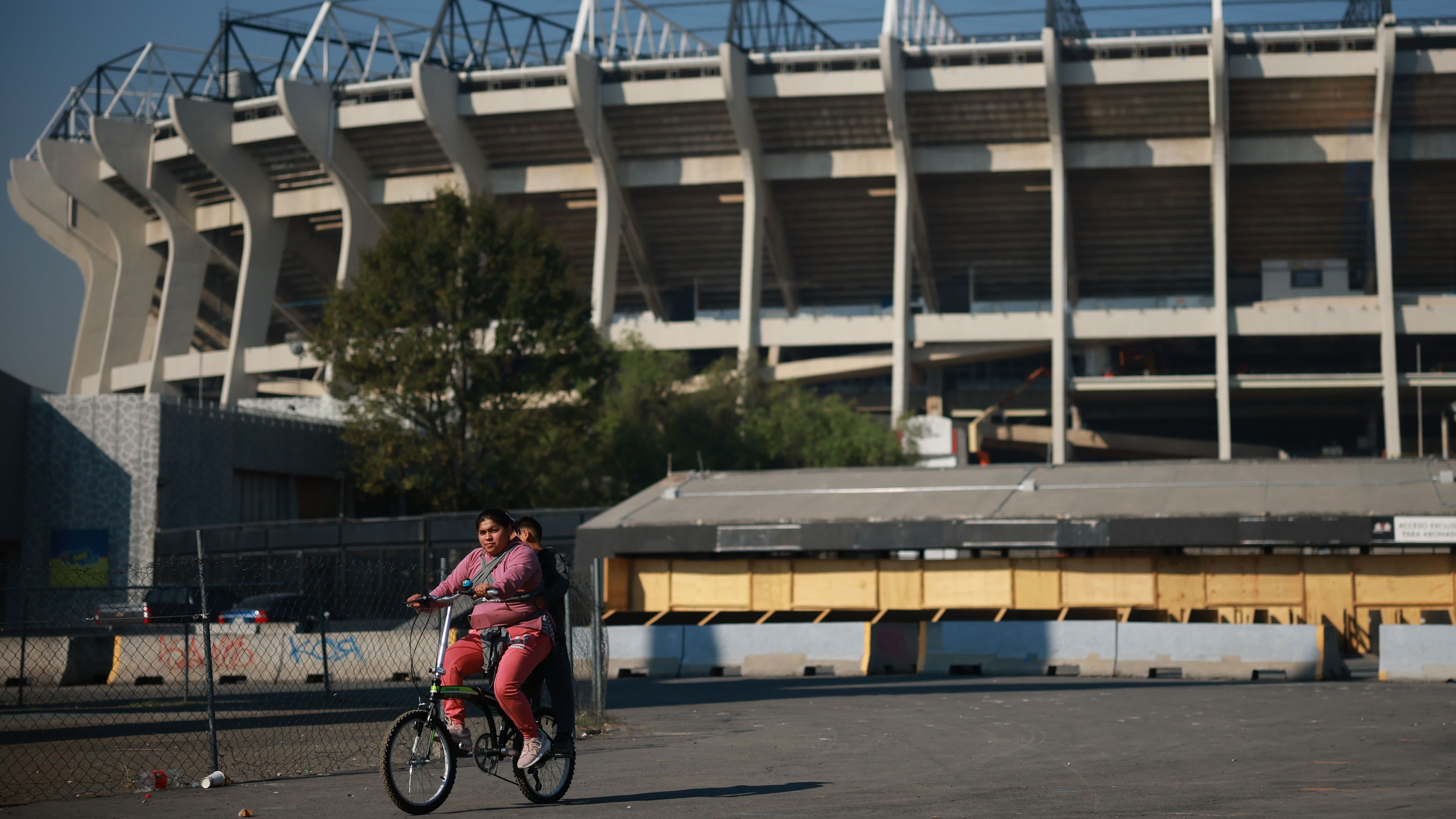 Aerial Views Of Banorte Stadium Ahead 2026 FIFA World Cup