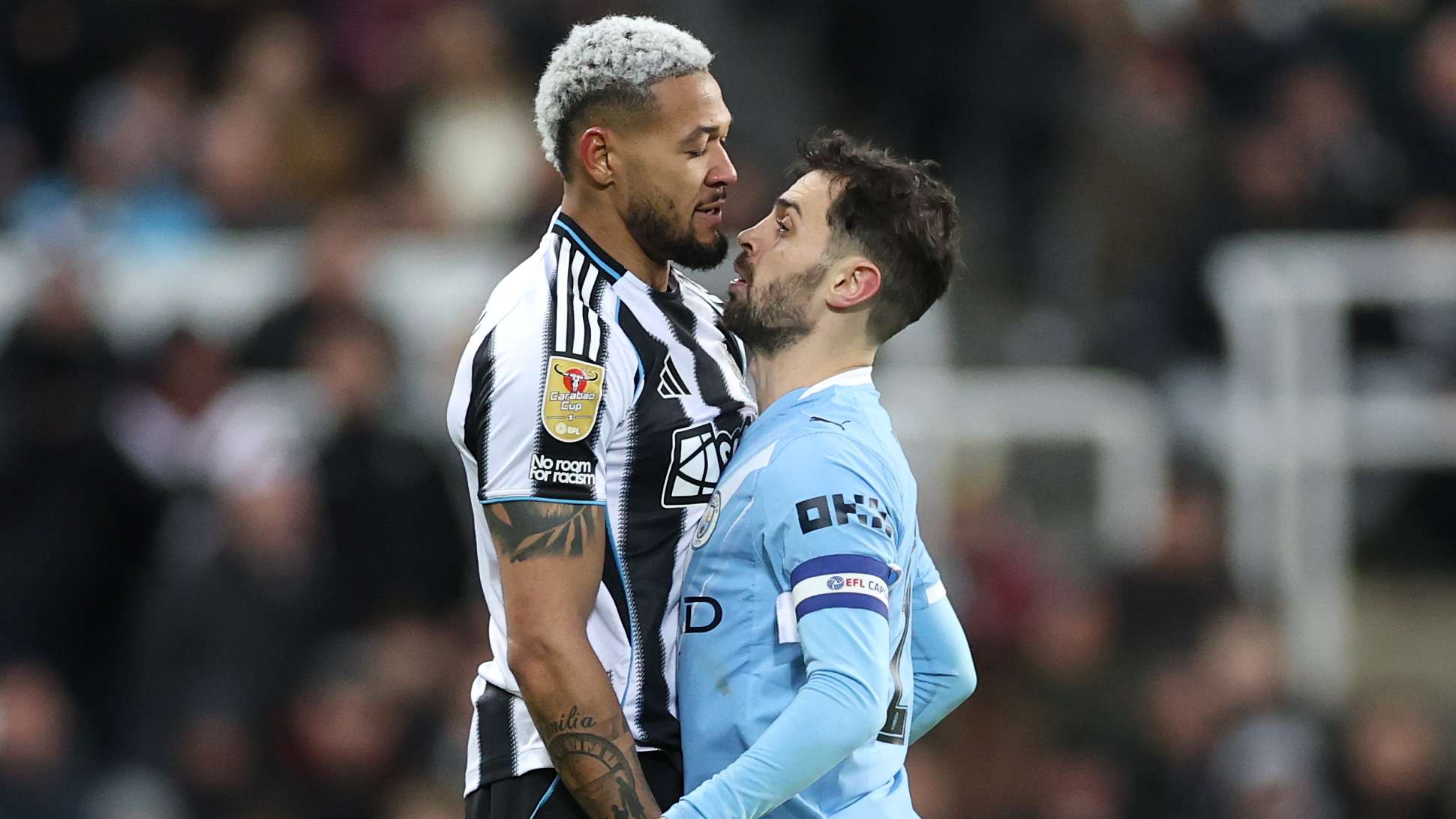 Newcastle United v Manchester City - Carabao Cup Semi Final First Leg