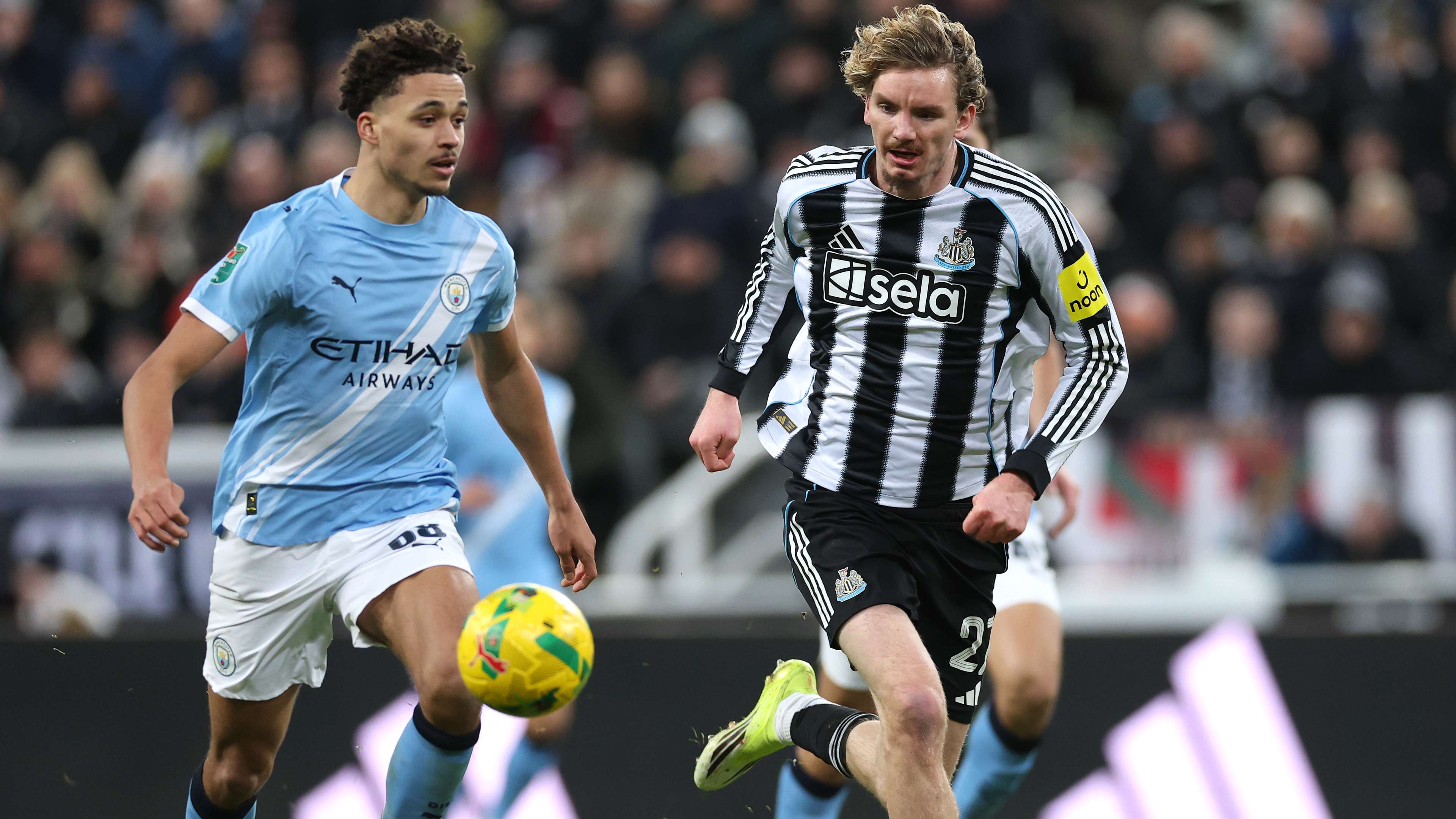Newcastle United v Manchester City - Carabao Cup Semi Final First Leg