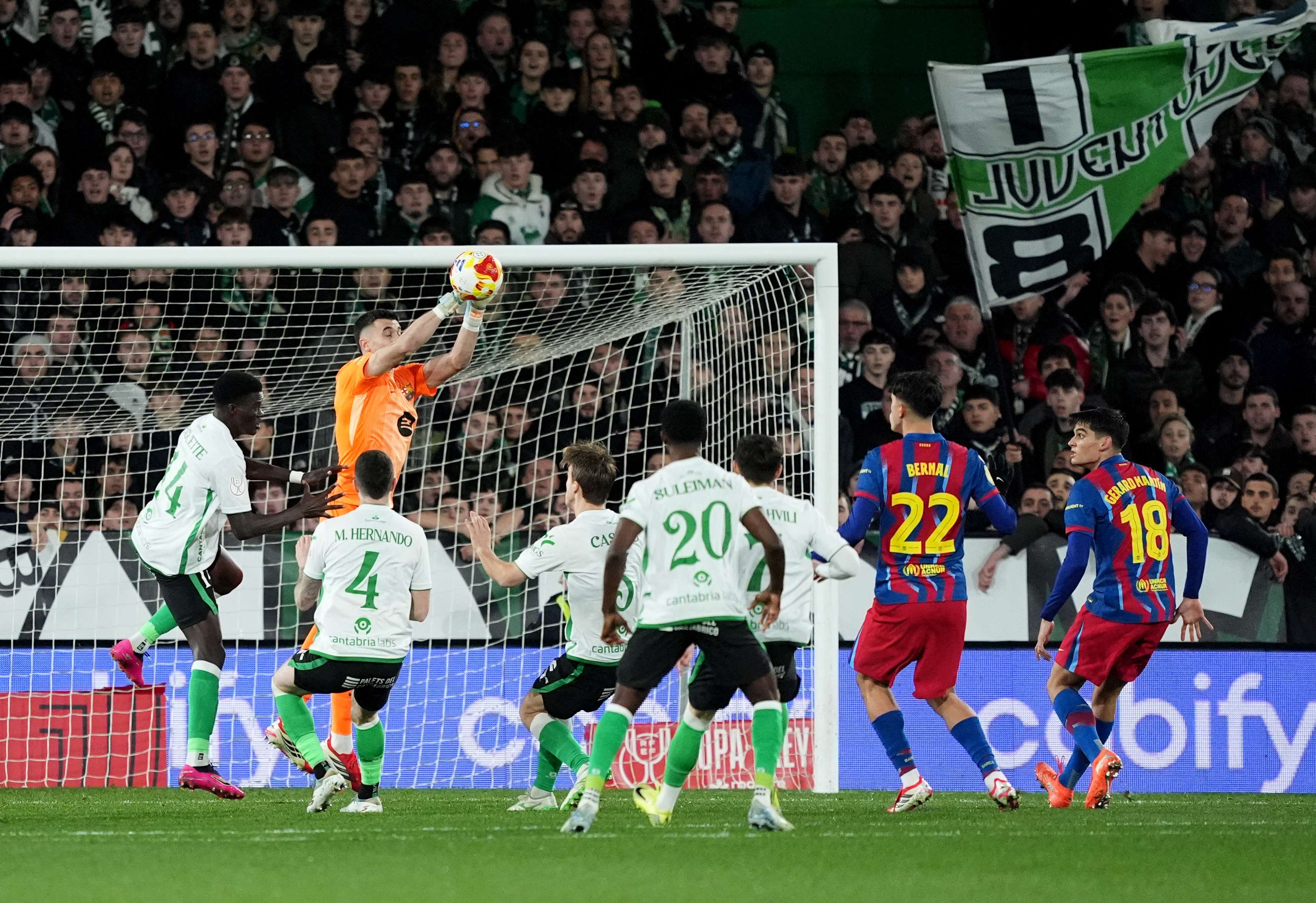 Racing de Santander v FC Barcelona - Copa del Rey