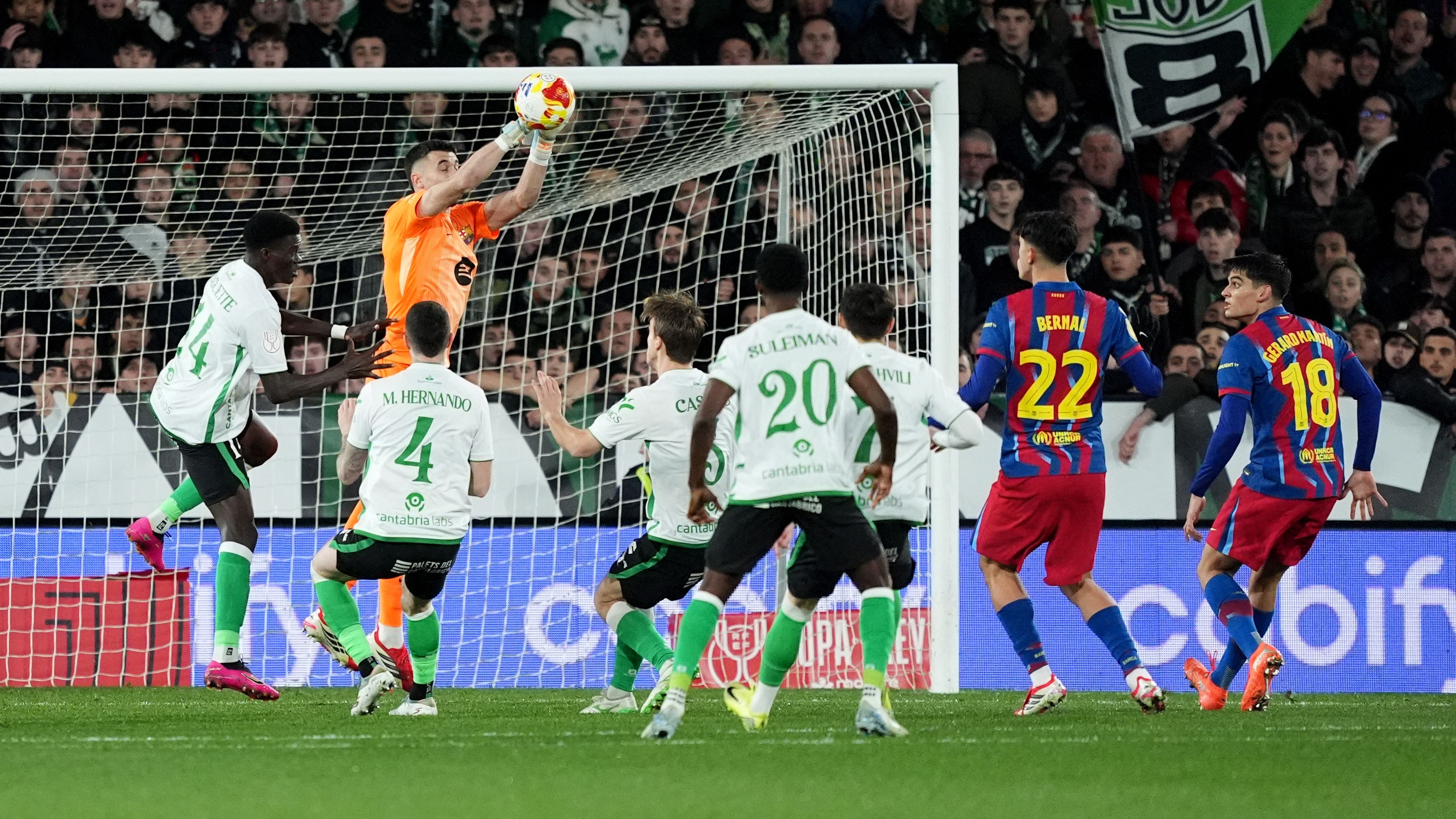 Racing de Santander v FC Barcelona - Copa del Rey