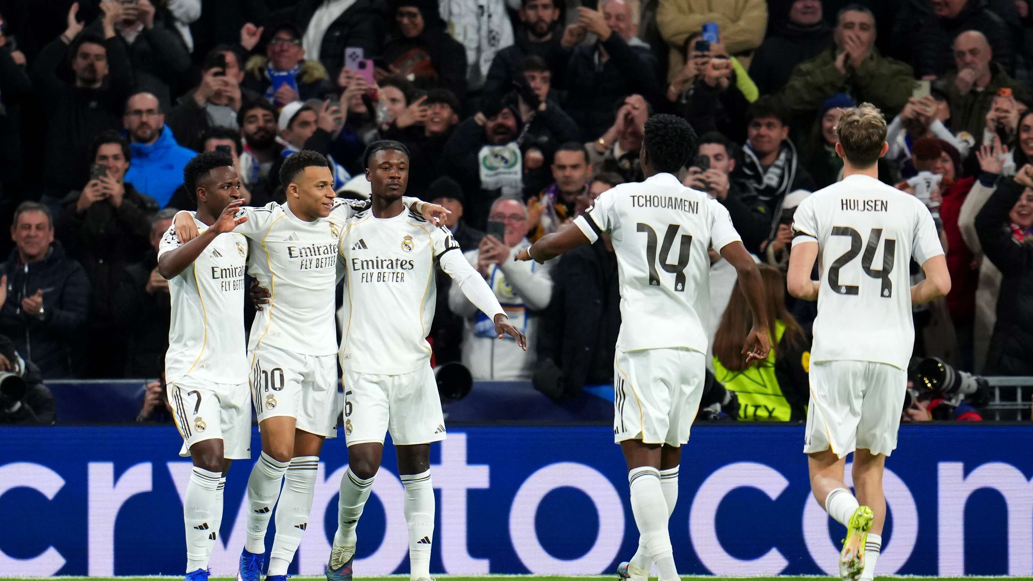 Real Madrid C.F. v AS Monaco - UEFA Champions League 2025/26 League Phase MD7