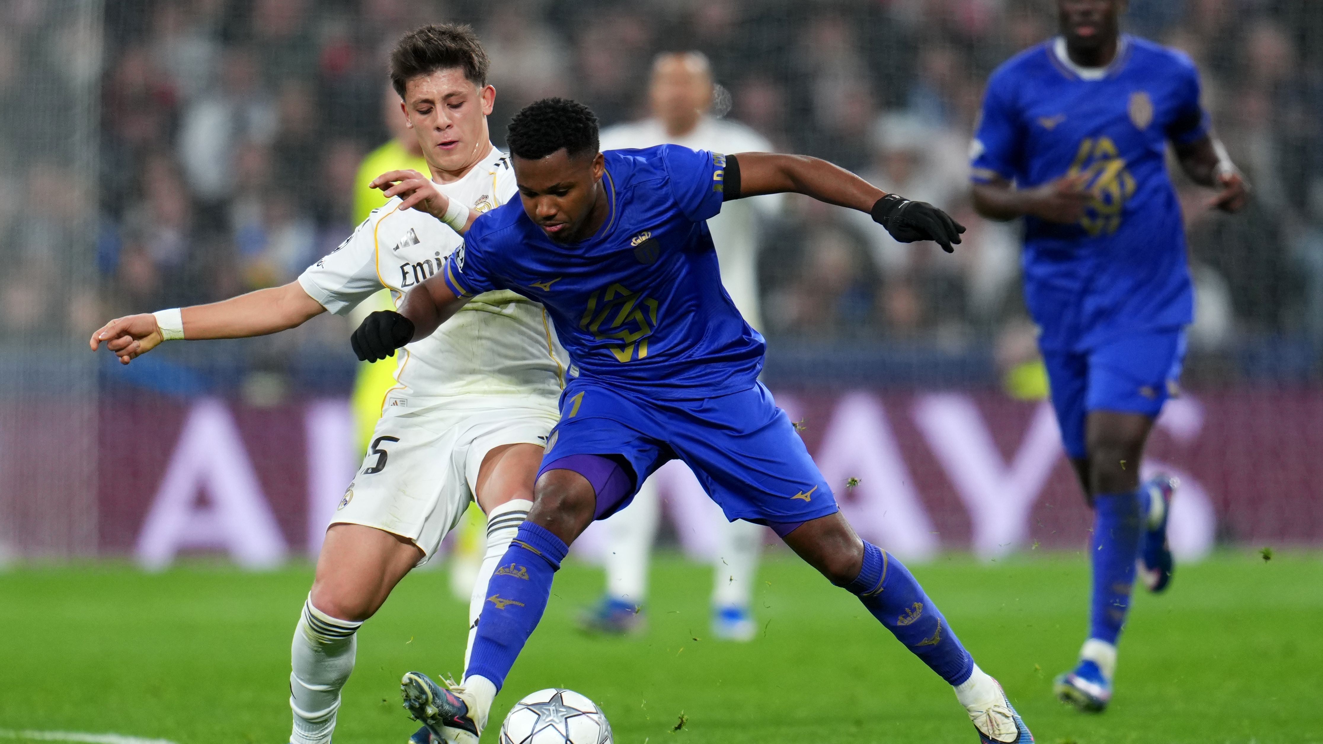 Real Madrid C.F. v AS Monaco - UEFA Champions League 2025/26 League Phase MD7