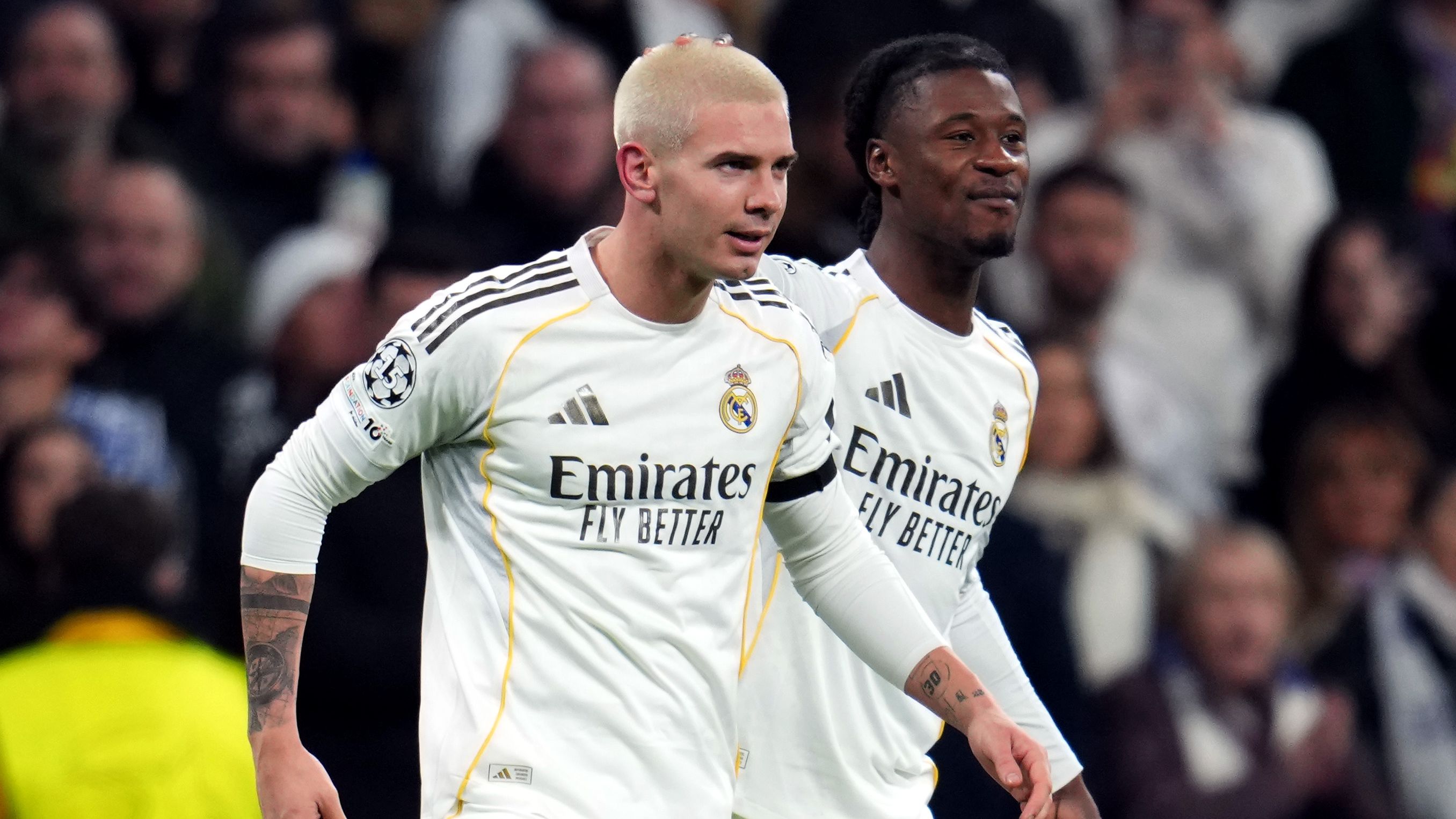 Real Madrid C.F. v AS Monaco - UEFA Champions League 2025/26 League Phase MD7