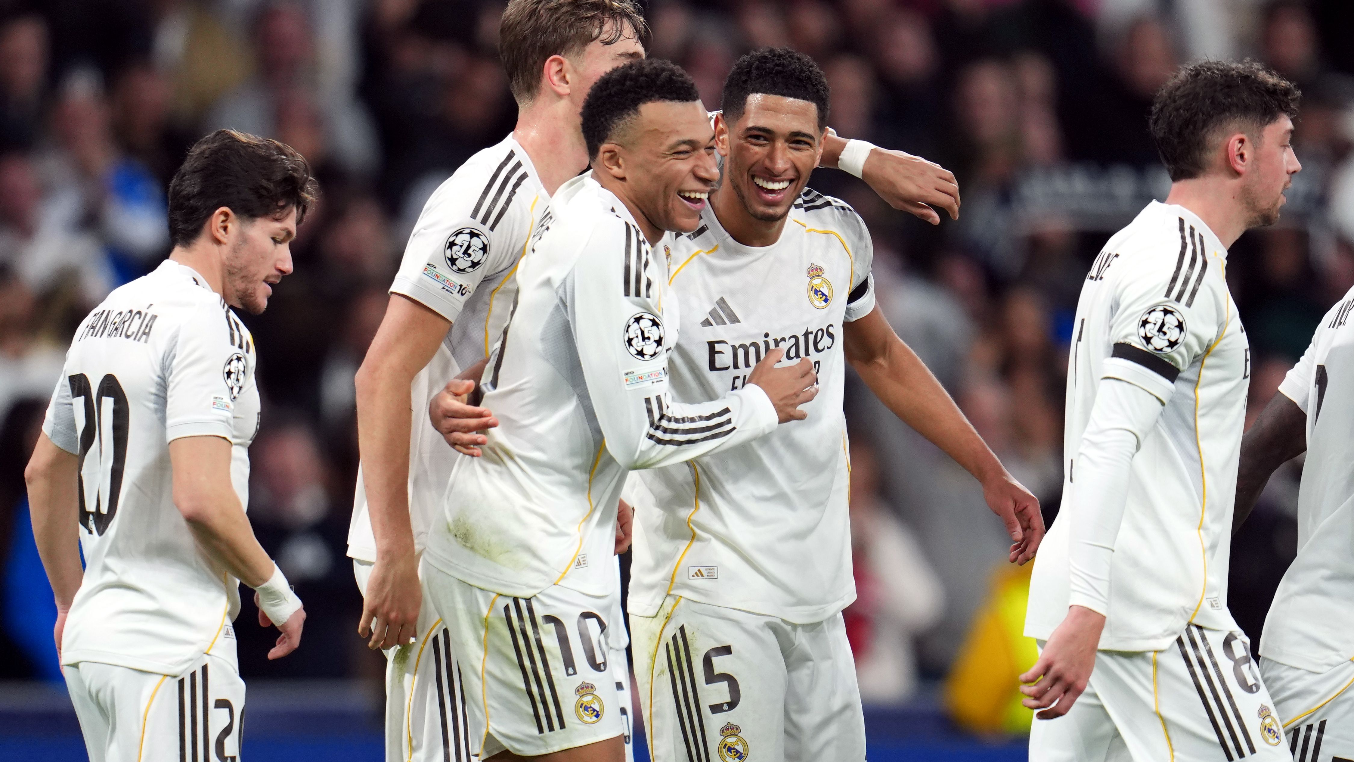 Real Madrid C.F. v AS Monaco - UEFA Champions League 2025/26 League Phase MD7