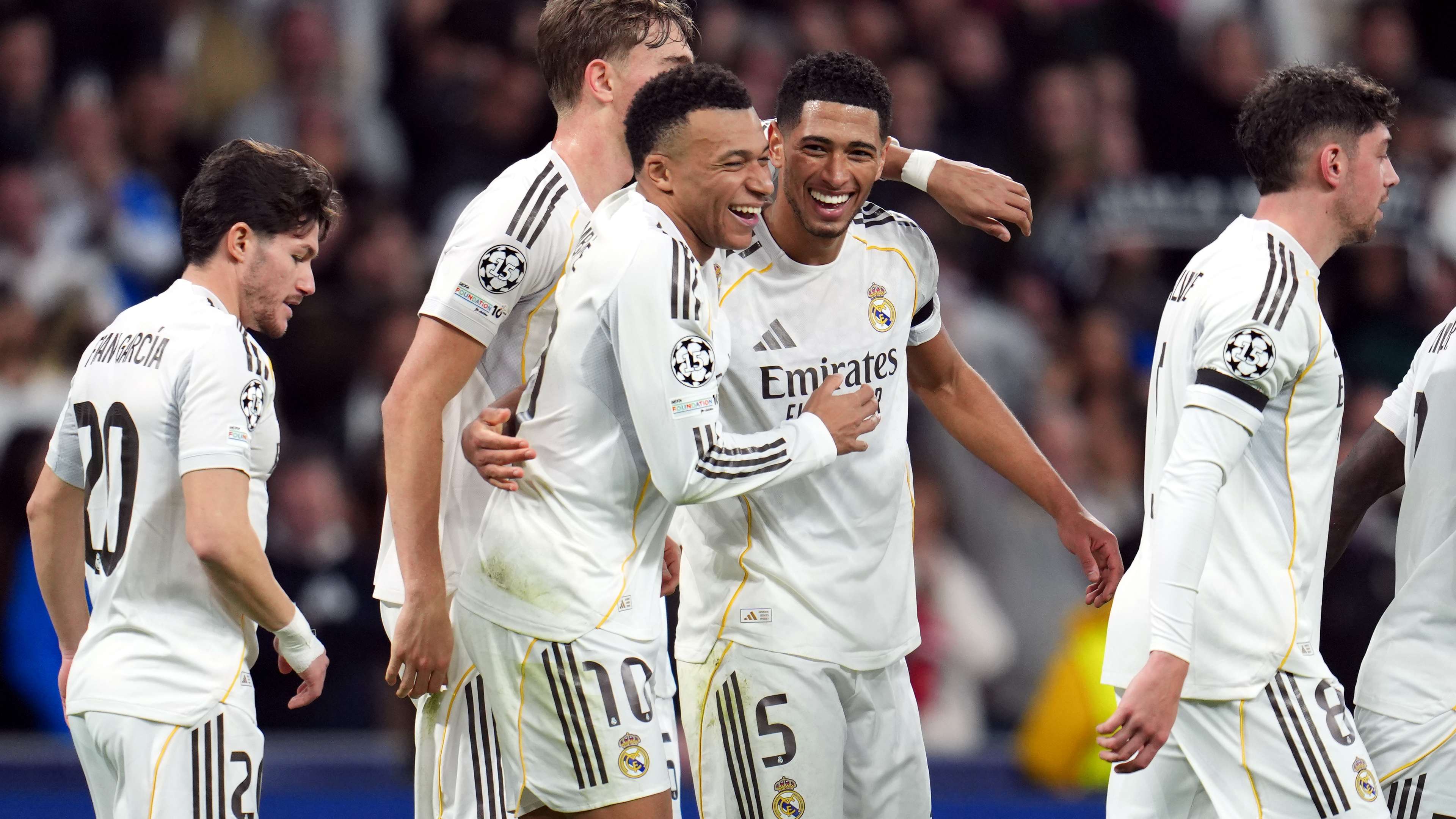 Real Madrid C.F. v AS Monaco - UEFA Champions League 2025/26 League Phase MD7