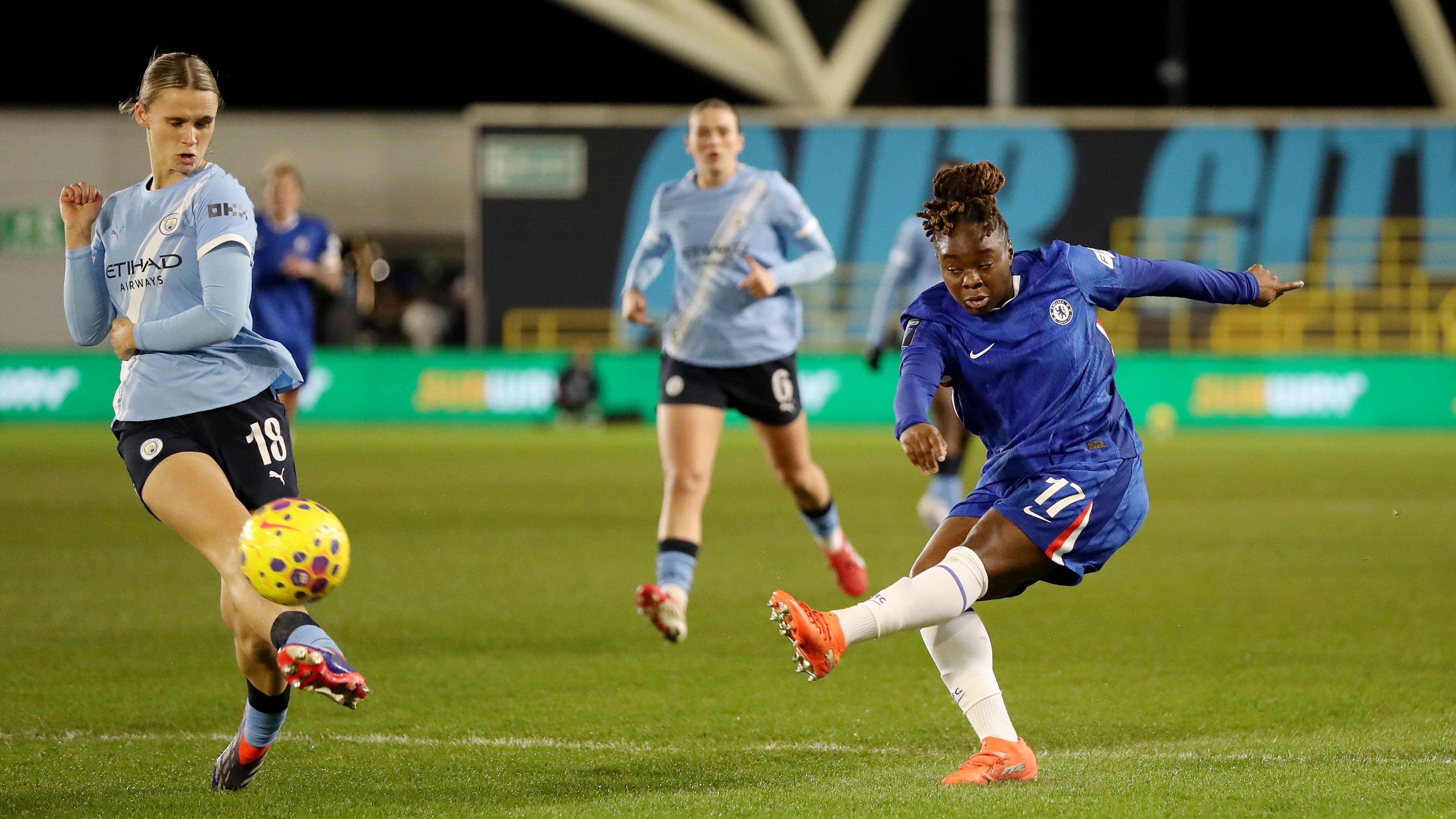 Manchester City v Chelsea - Subway Women's League Cup Semi Final