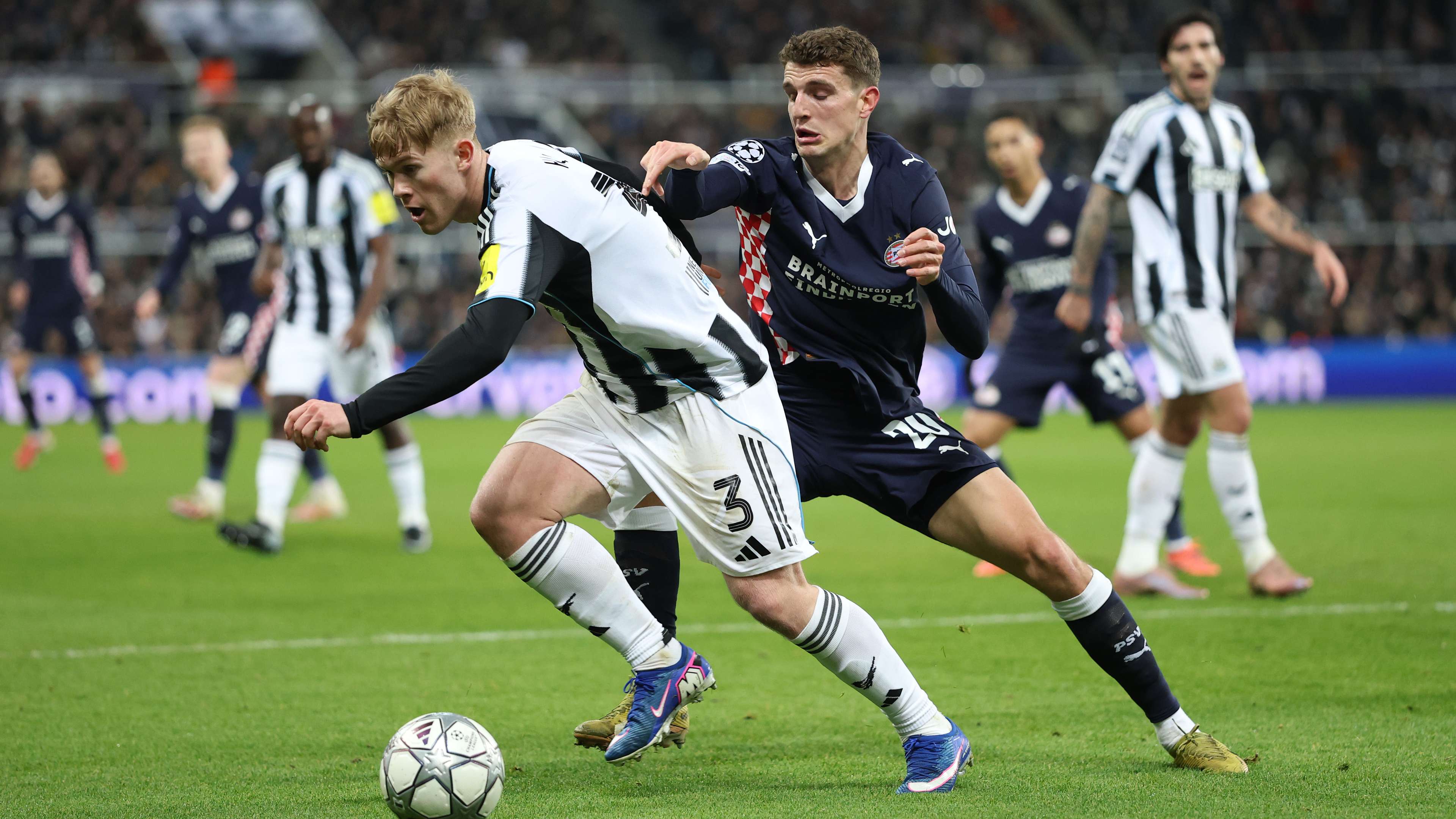 Newcastle United FC v PSV Eindhoven - UEFA Champions League 2025/26 League Phase MD7