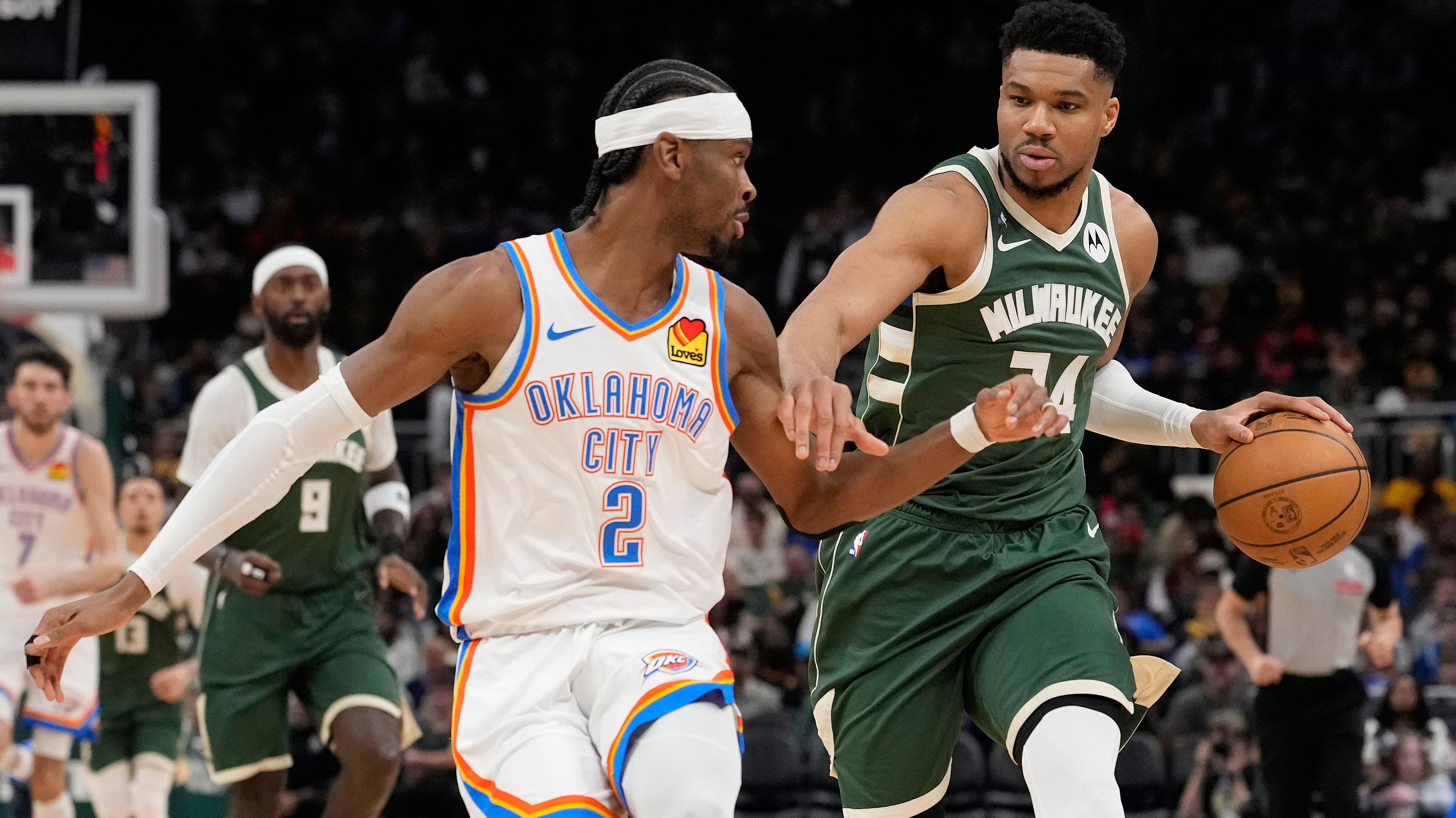 Oklahoma City Thunder v Milwaukee Bucks