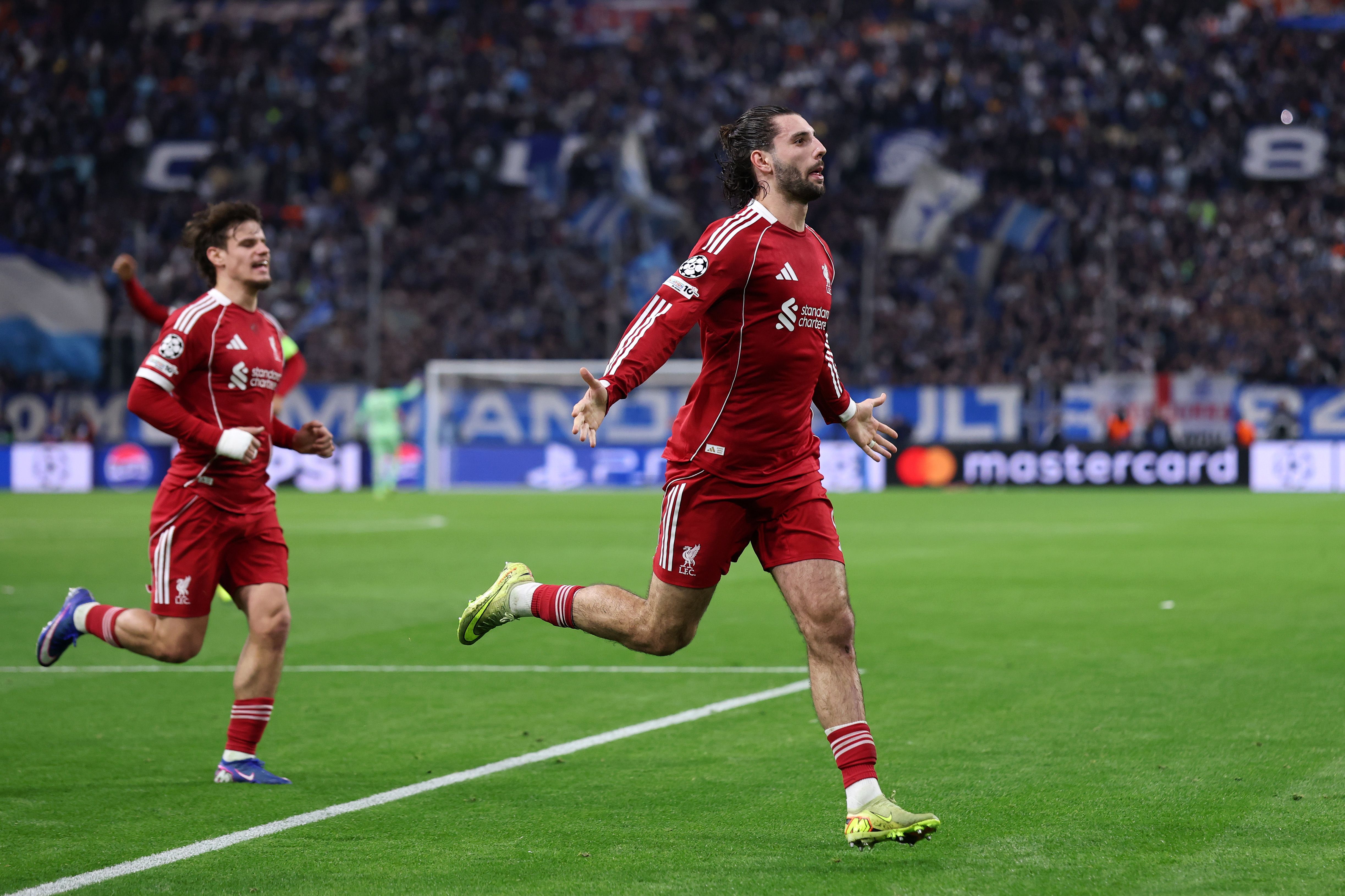 Olympique de Marseille v Liverpool FC - UEFA Champions League 2025/26 League Phase MD7