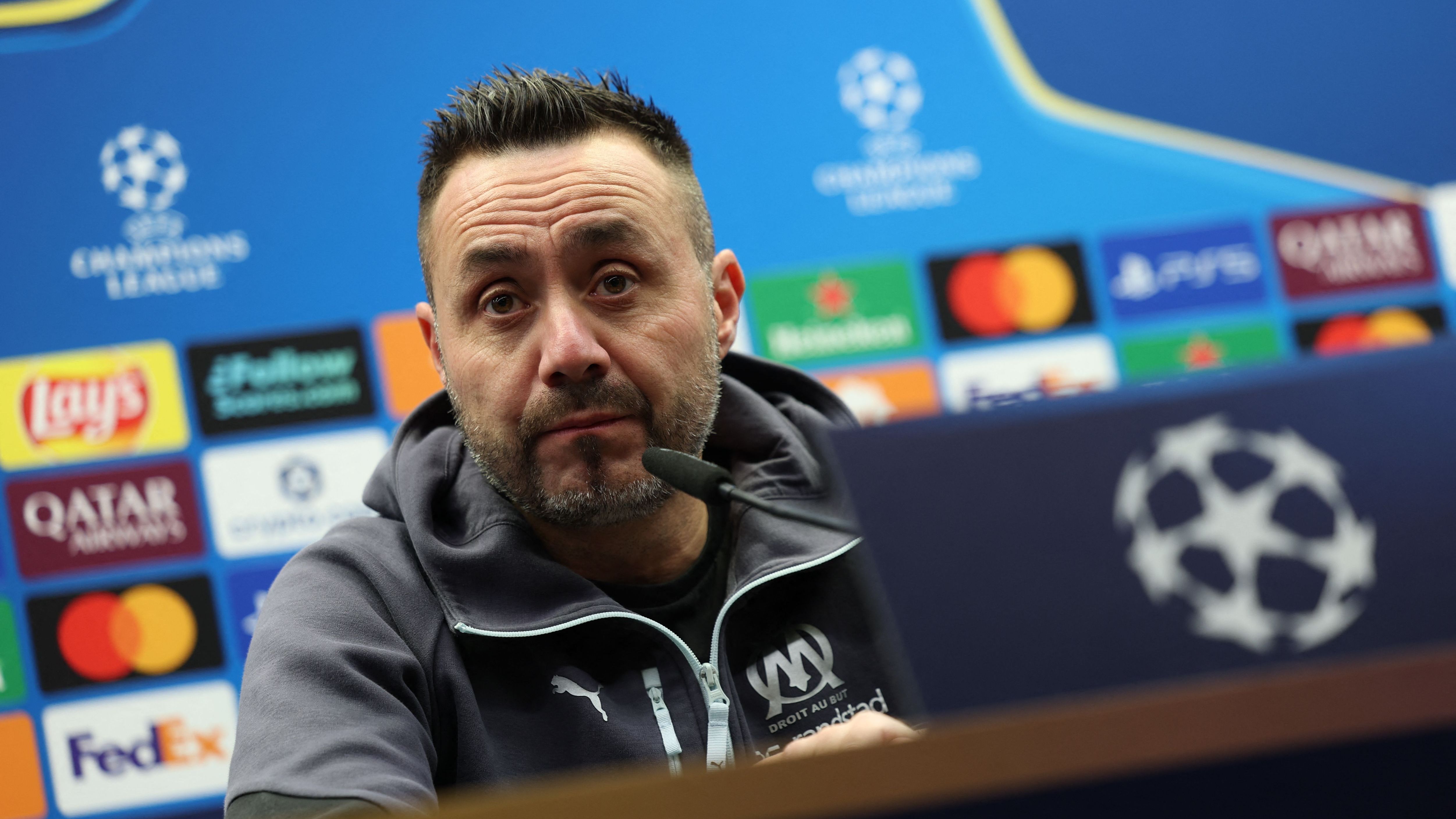 SOCCER CL D8 CLUB BRUGGE VS OLYMPIQUE DE MARSEILLE PREPARATIONS