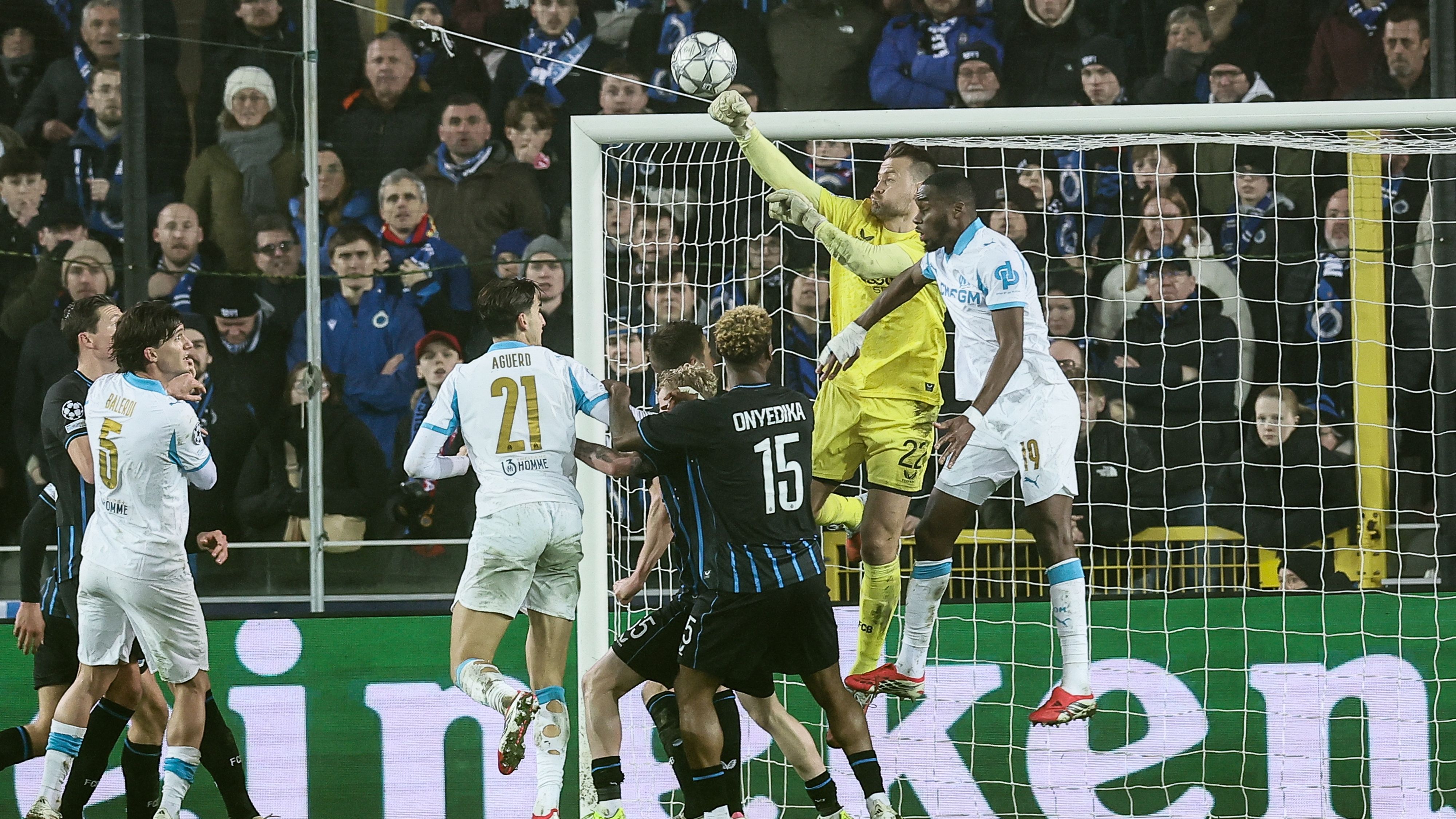 SOCCER CL D8 CLUB BRUGGE VS OLYMPIQUE MARSEILLE