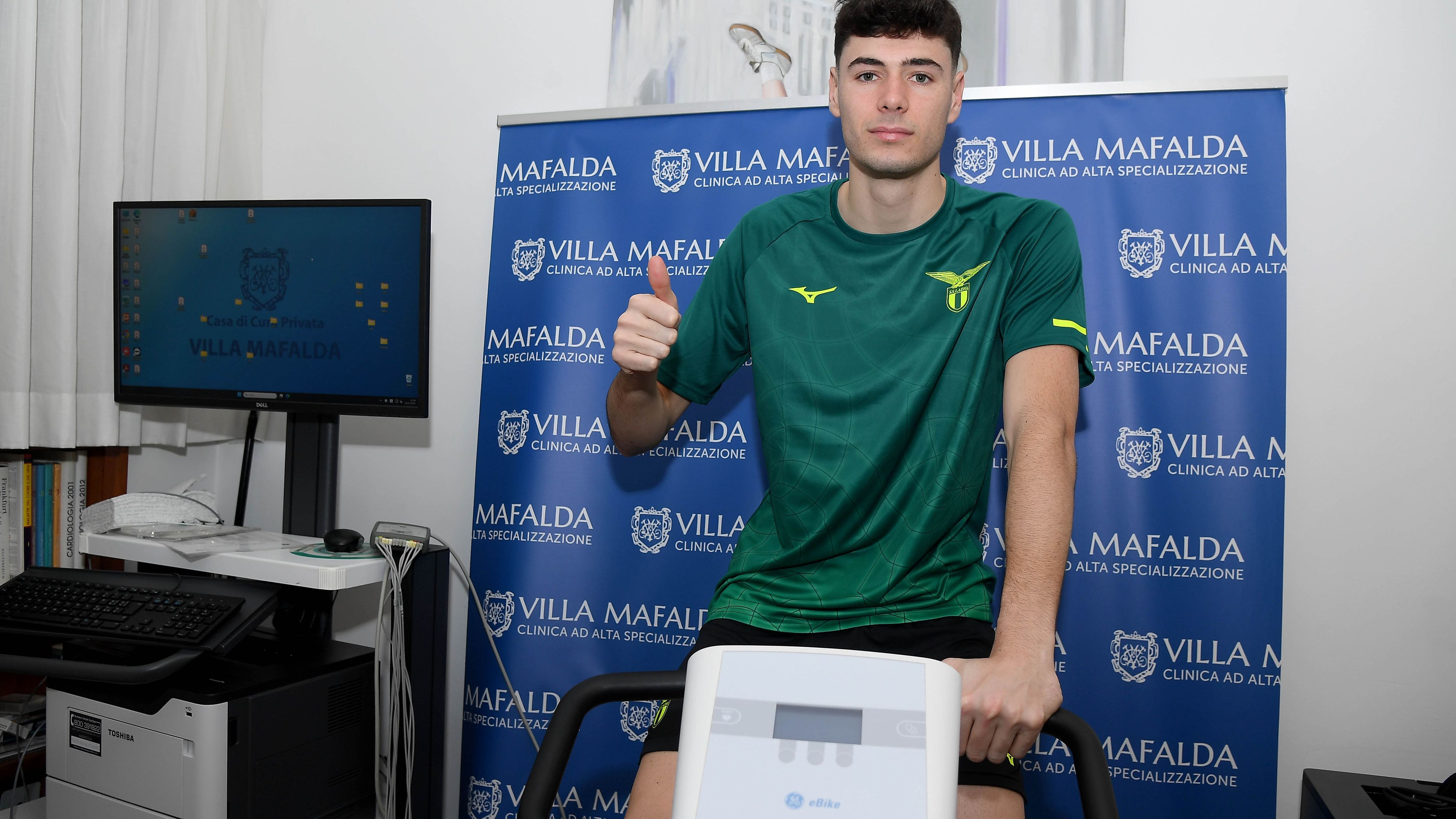 SS Lazio New Signing Edoardo Motta Medical Tests