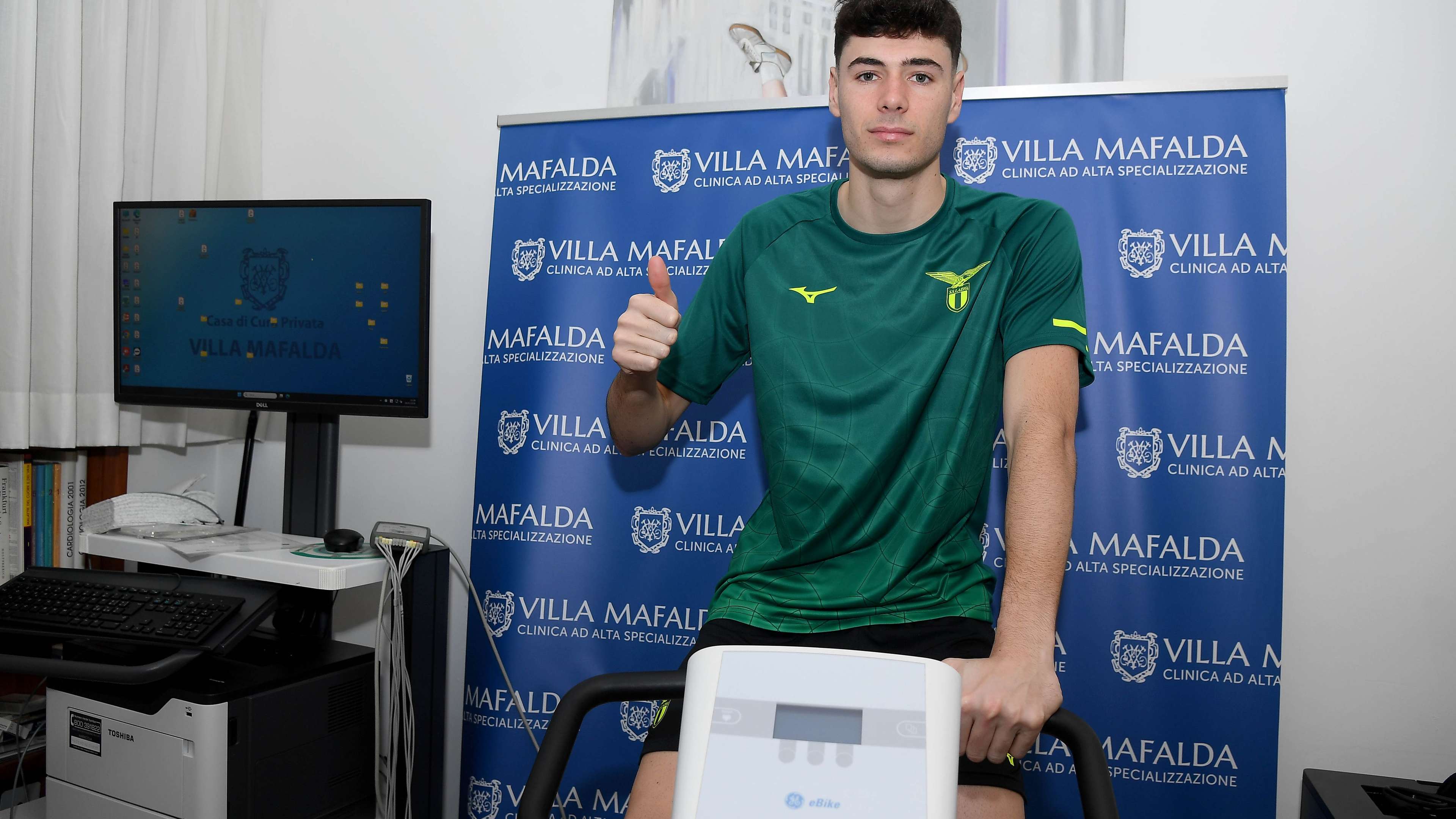 SS Lazio New Signing Edoardo Motta Medical Tests