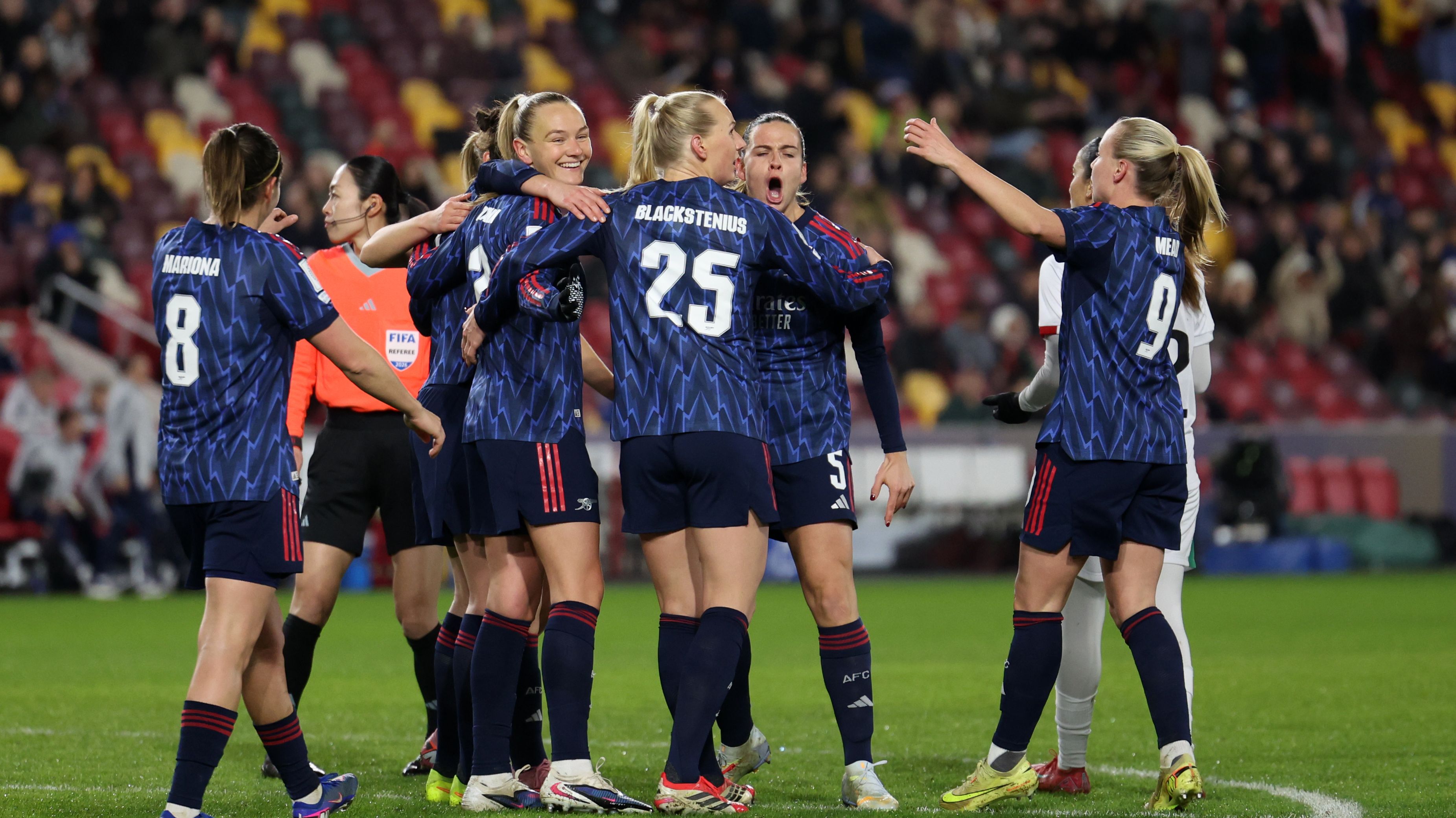 Arsenal Women FC v ASFAR - FIFA Women's Champions Cup 2026 Semi Final