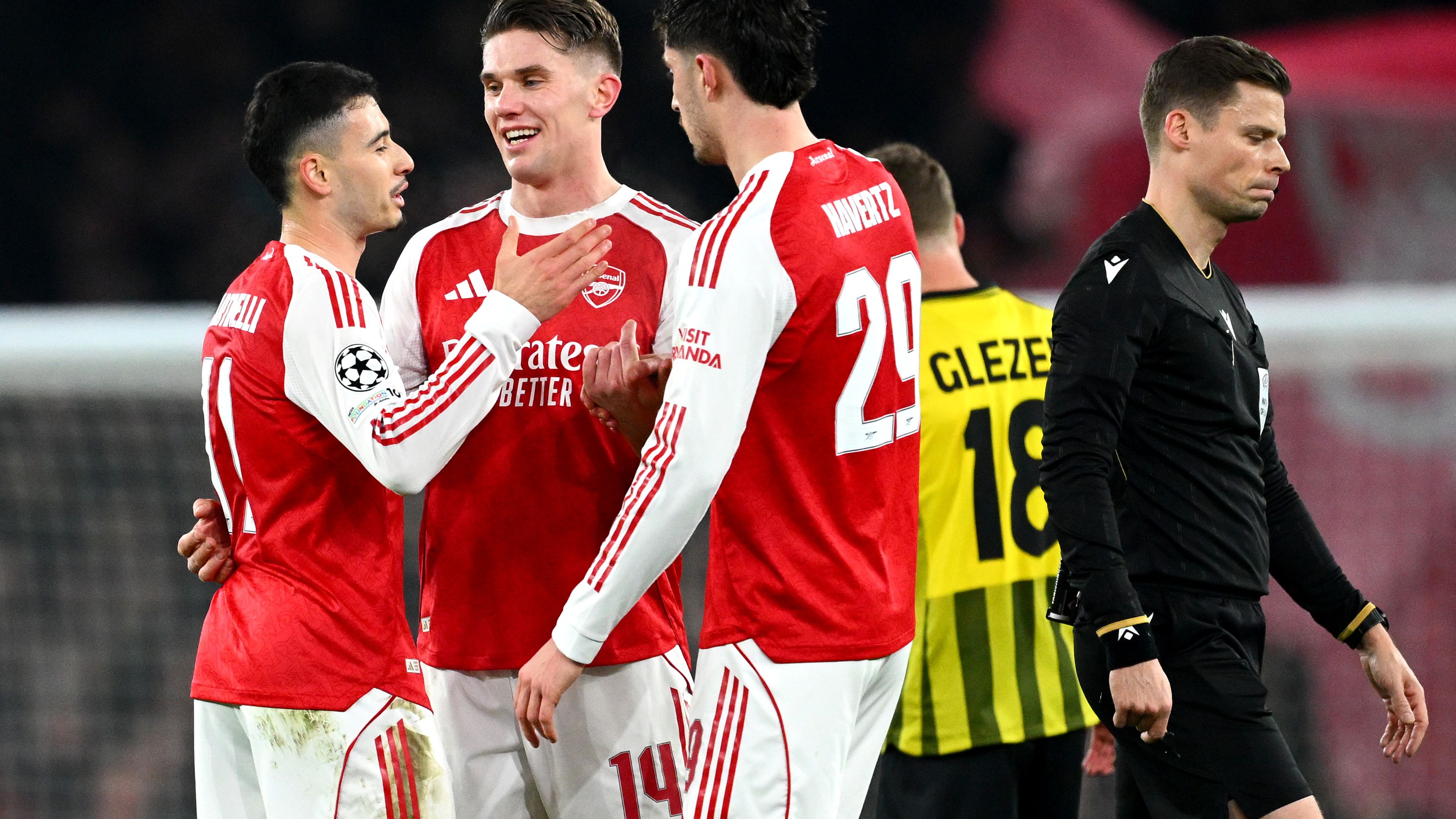 Arsenal FC v FC Kairat Almaty - UEFA Champions League 2025/26 League Phase MD8