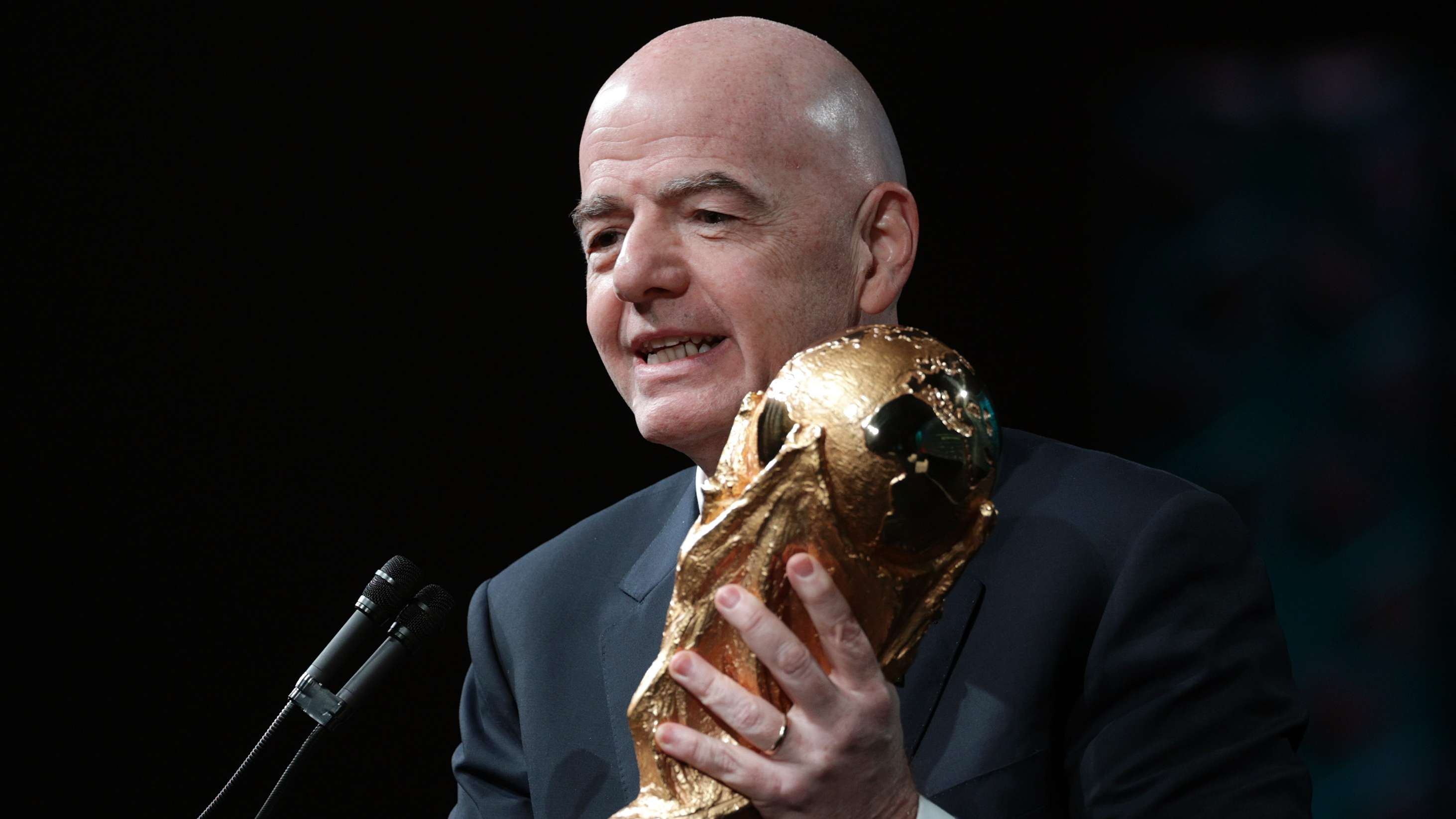 FIFA President Gianni Infantino Attends US Conference Of Mayors In Washington, DC