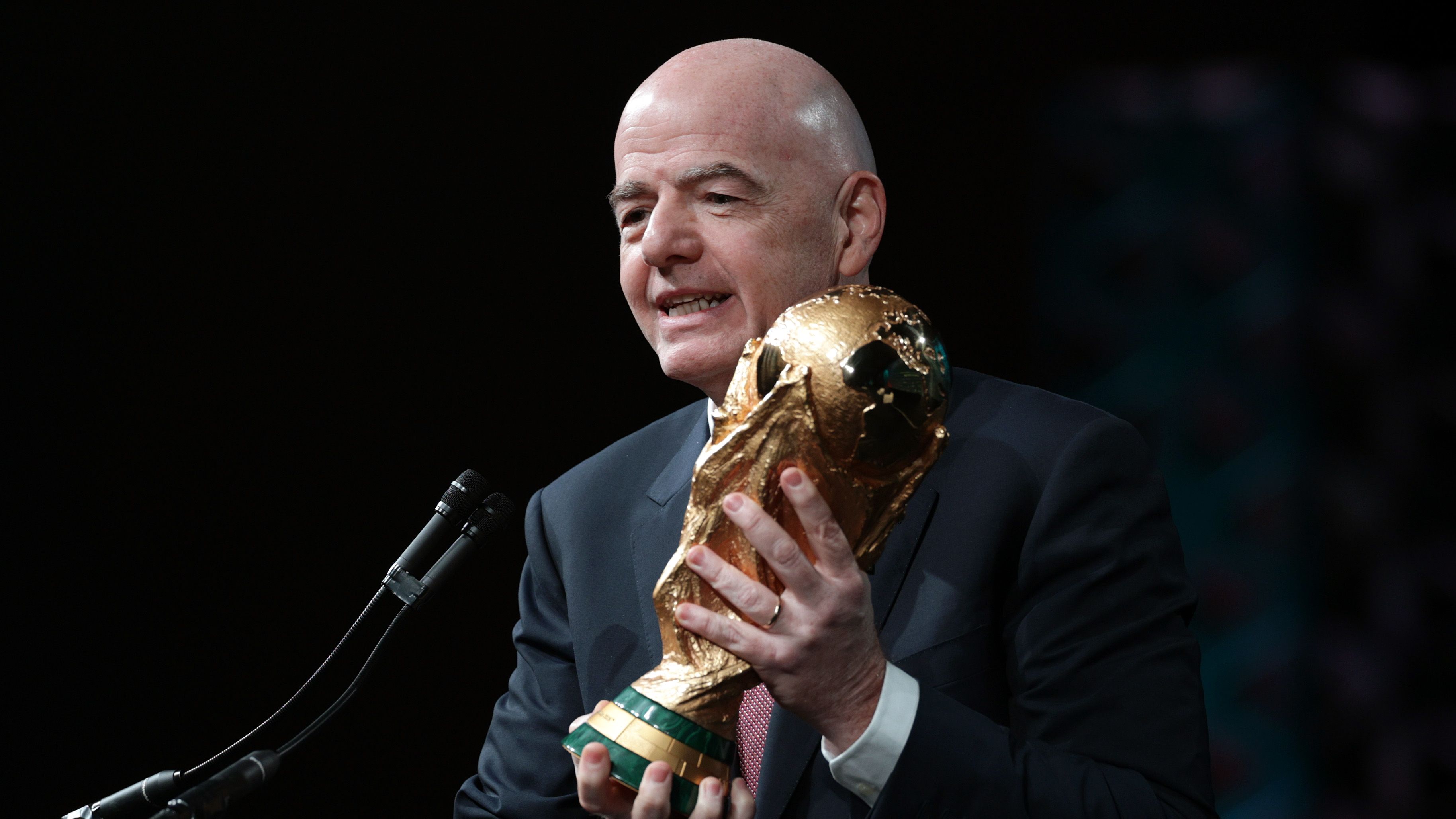 FIFA President Gianni Infantino Attends US Conference Of Mayors In Washington, DC