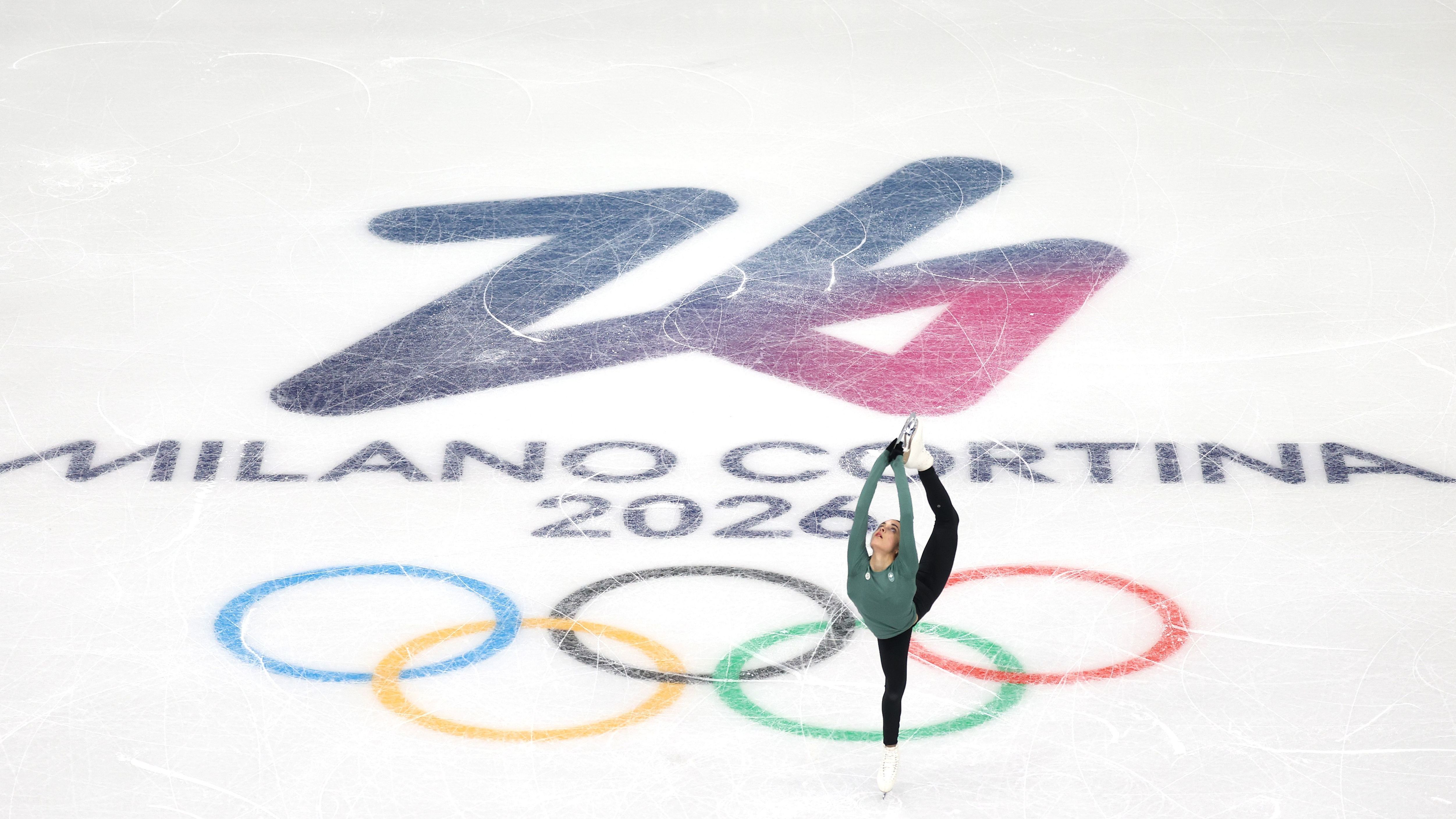 Figure Skating Training - Milano Cortina 2026 Winter Olympics: Day -4