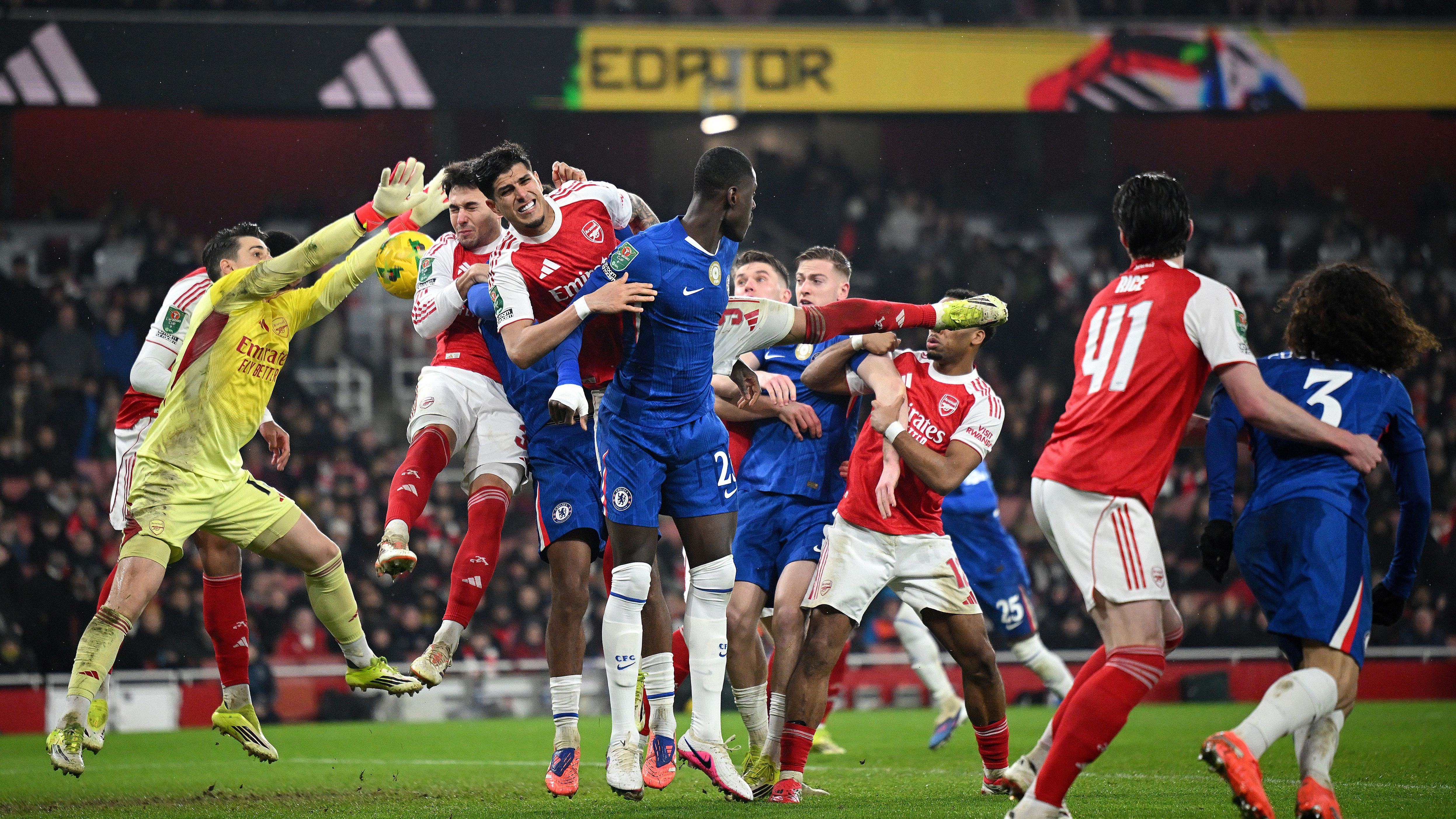 Arsenal v Chelsea - Carabao Cup Semi Final Second Leg