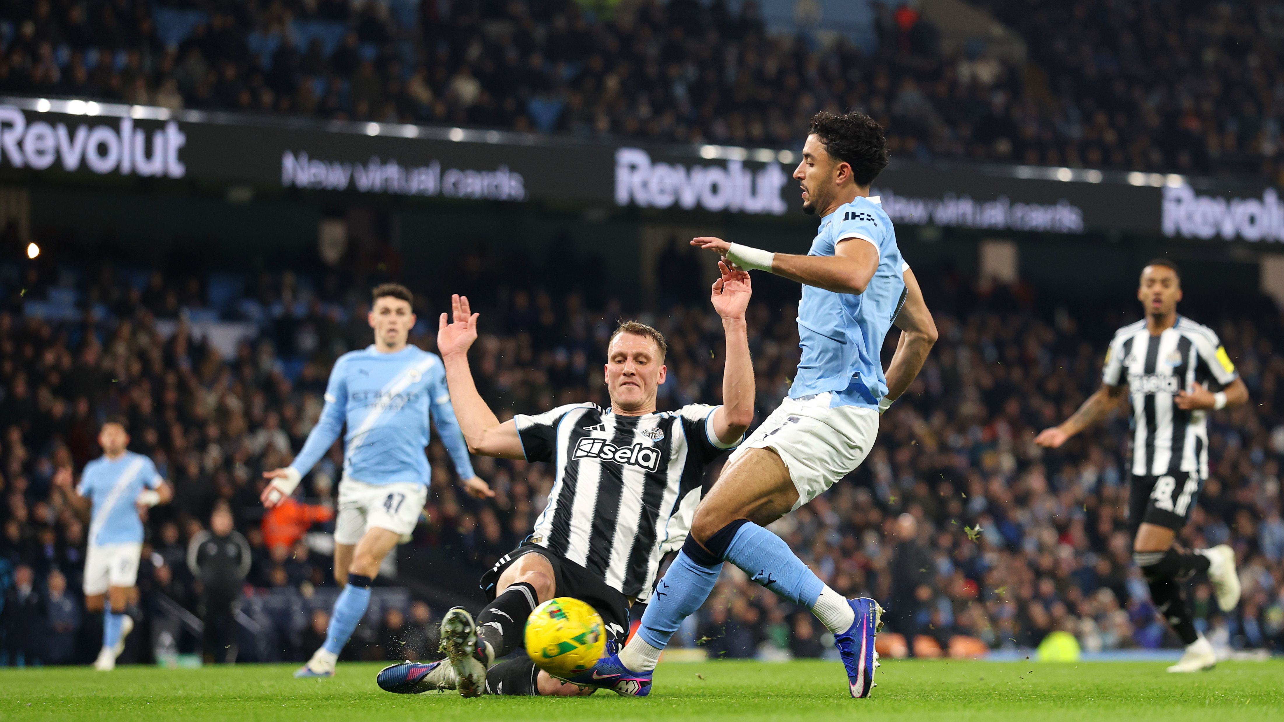 Manchester City v Newcastle United - Carabao Cup Semi Final Second Leg