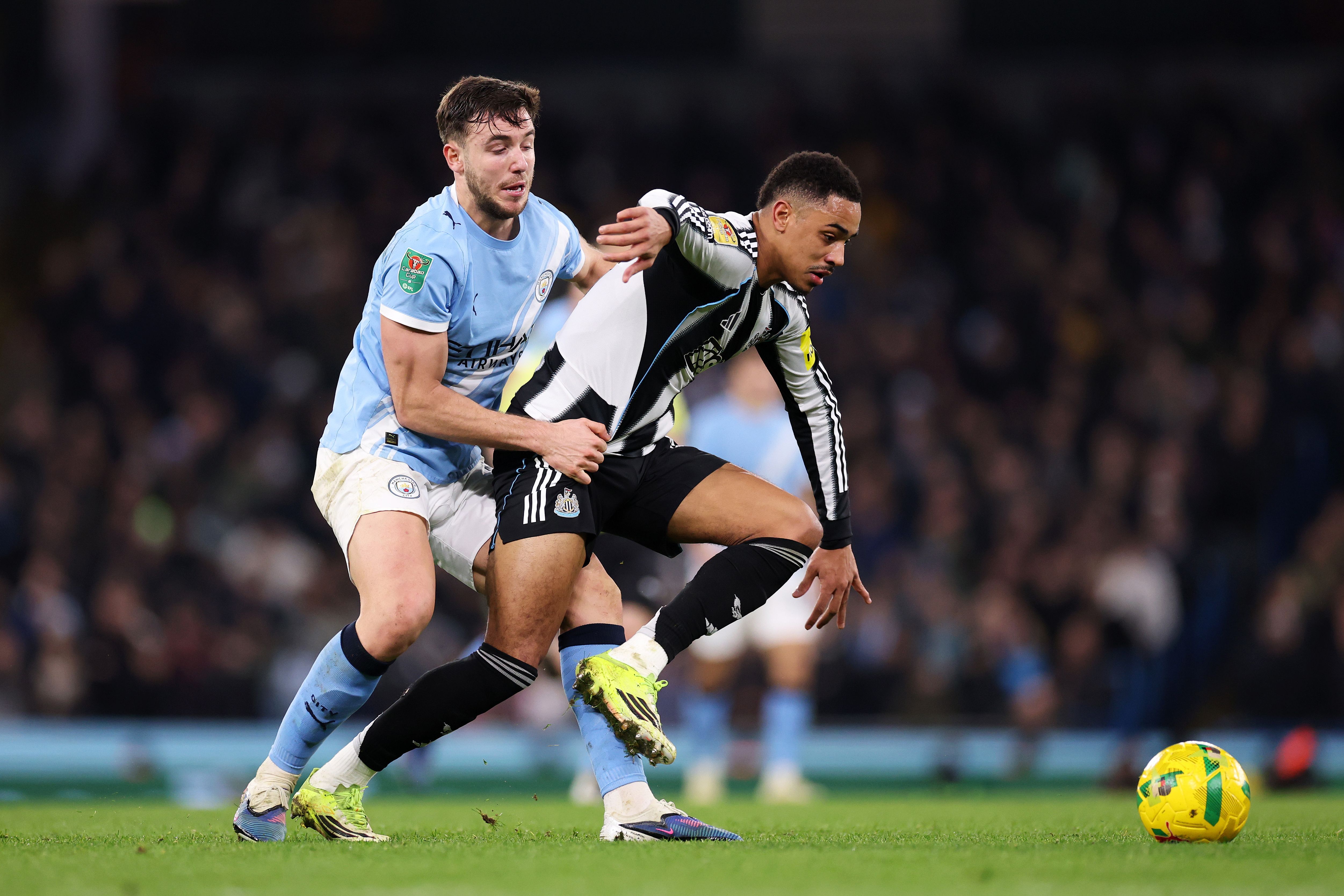 Manchester City v Newcastle United - Carabao Cup Semi Final Second Leg