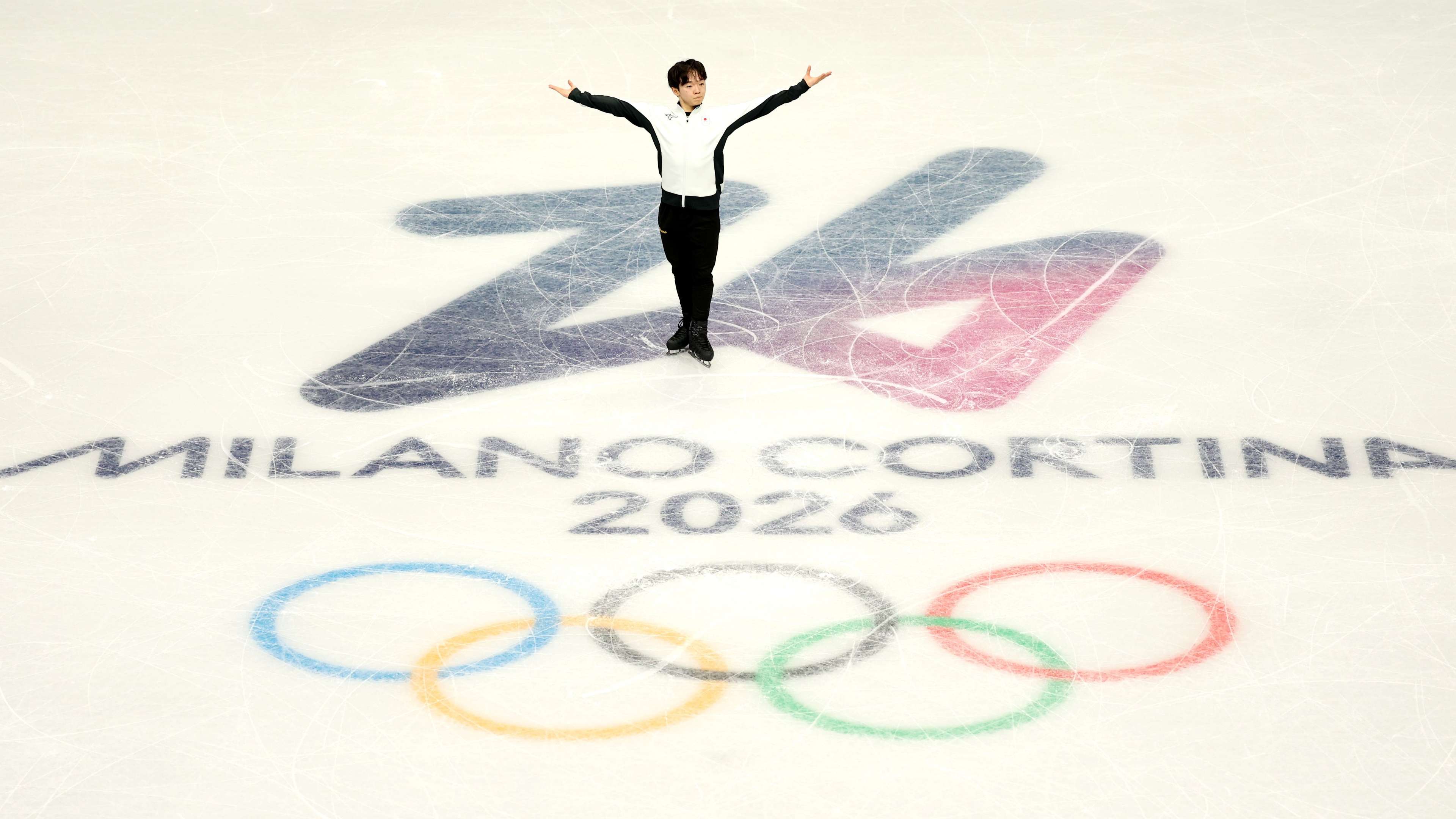 Figure Skating Training - Milano Cortina 2026 Winter Olympics: Day -1