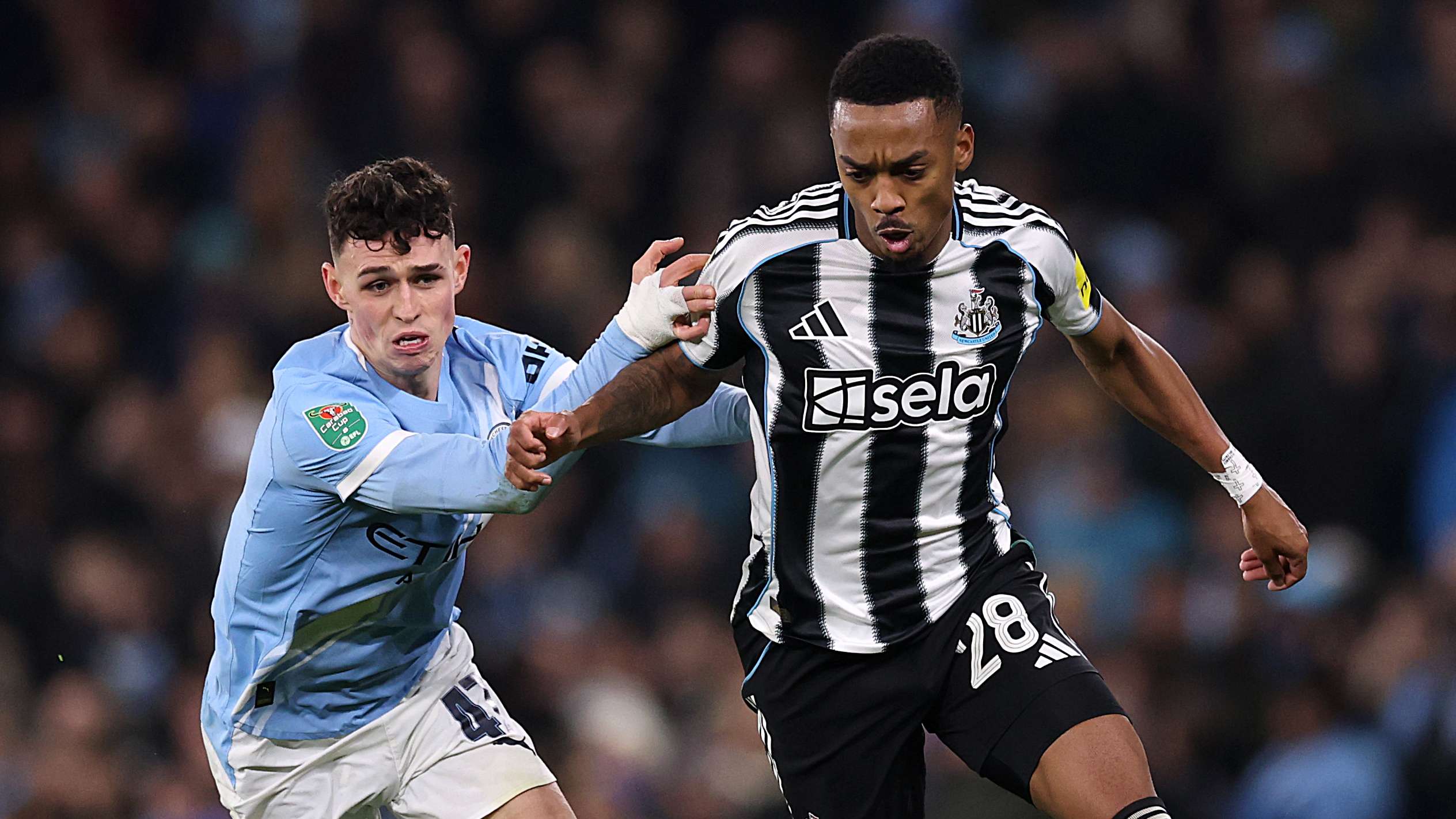 Manchester City v Newcastle United - Carabao Cup Semi Final Second Leg