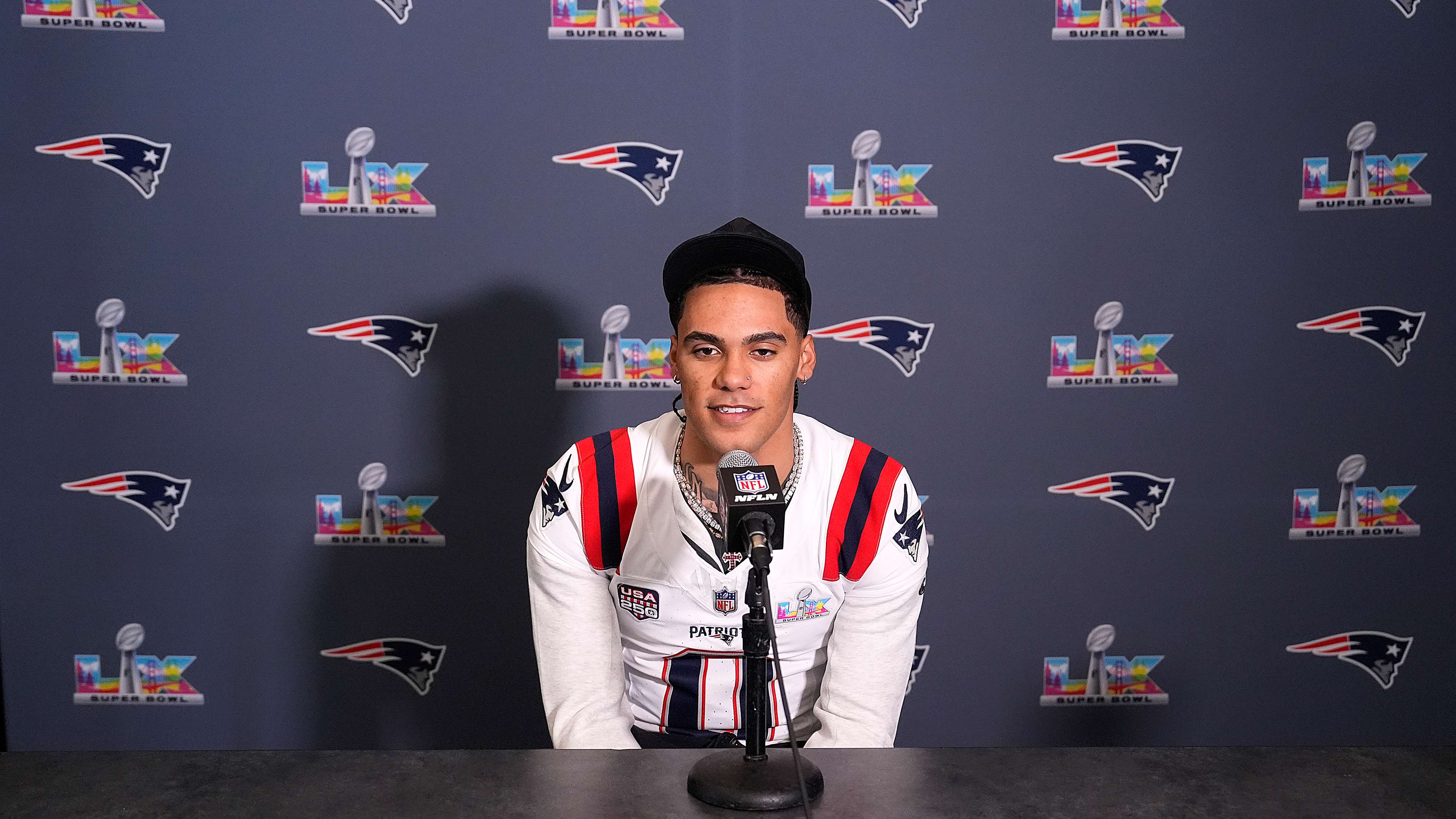 Super Bowl LX - New England Patriots Media Availability & Practice