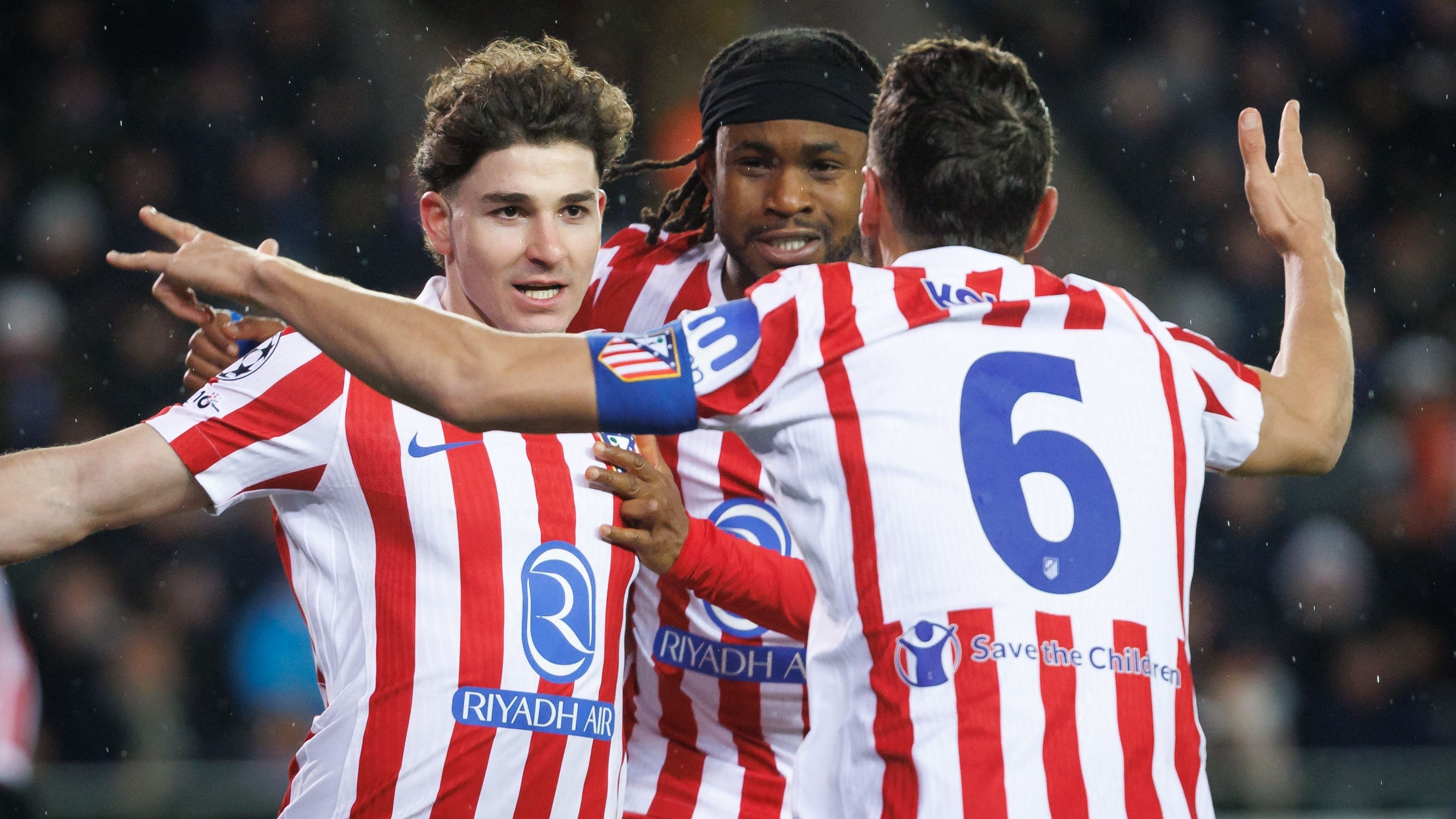 SOCCER CL PLAY-OFF CLUB BRUGGE VS ATLETICO MADRID