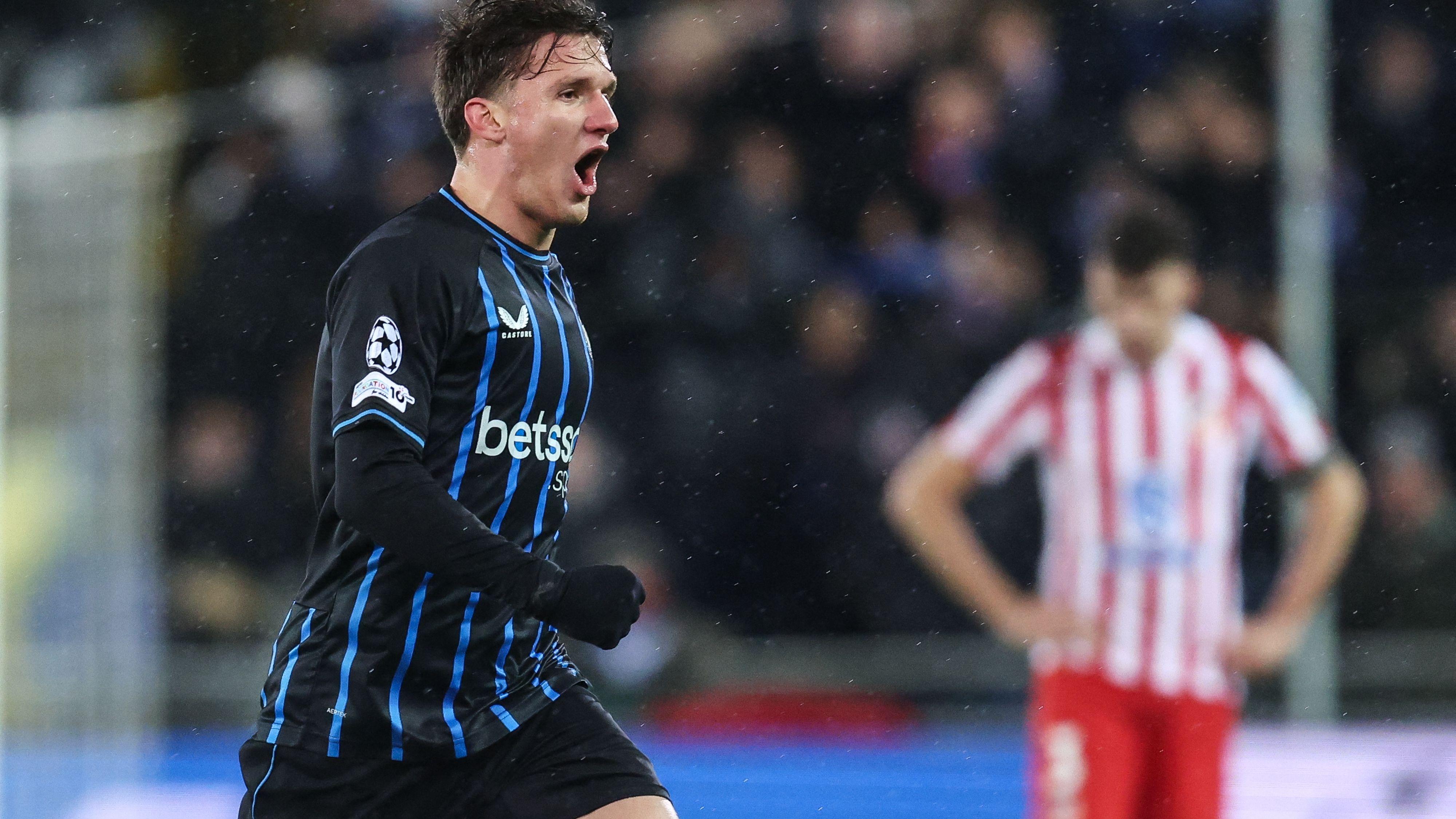 SOCCER CL PLAY-OFF CLUB BRUGGE VS ATLETICO MADRID