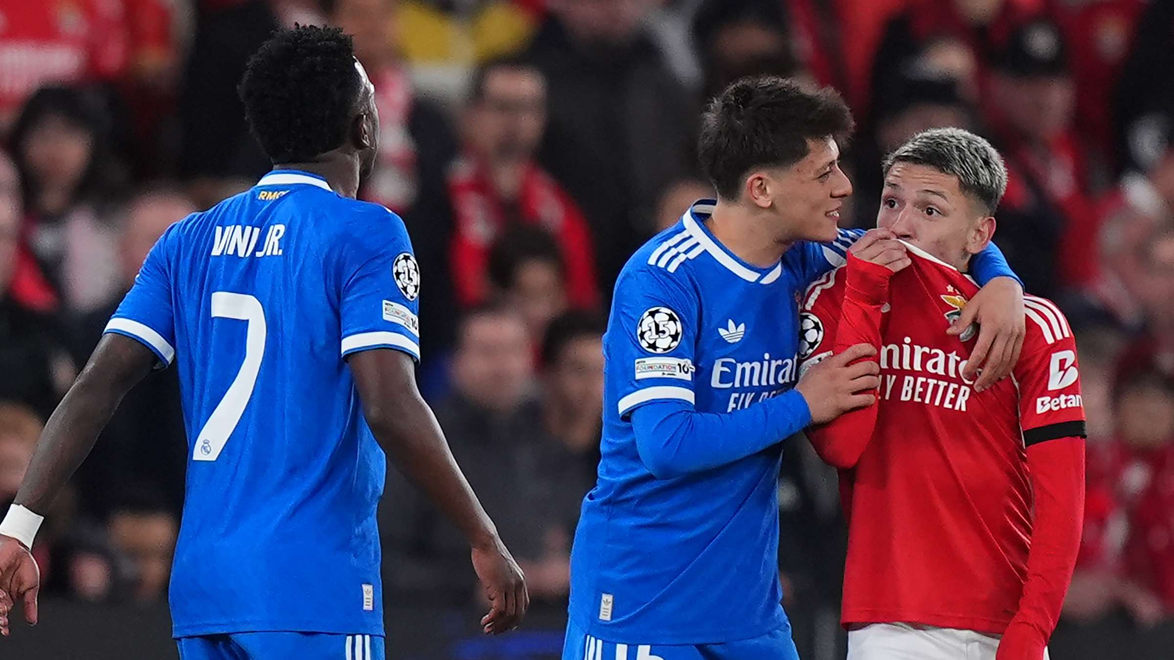 SL Benfica v Real Madrid C.F. - UEFA Champions League 2025/26 League Knockout Play-off First Leg